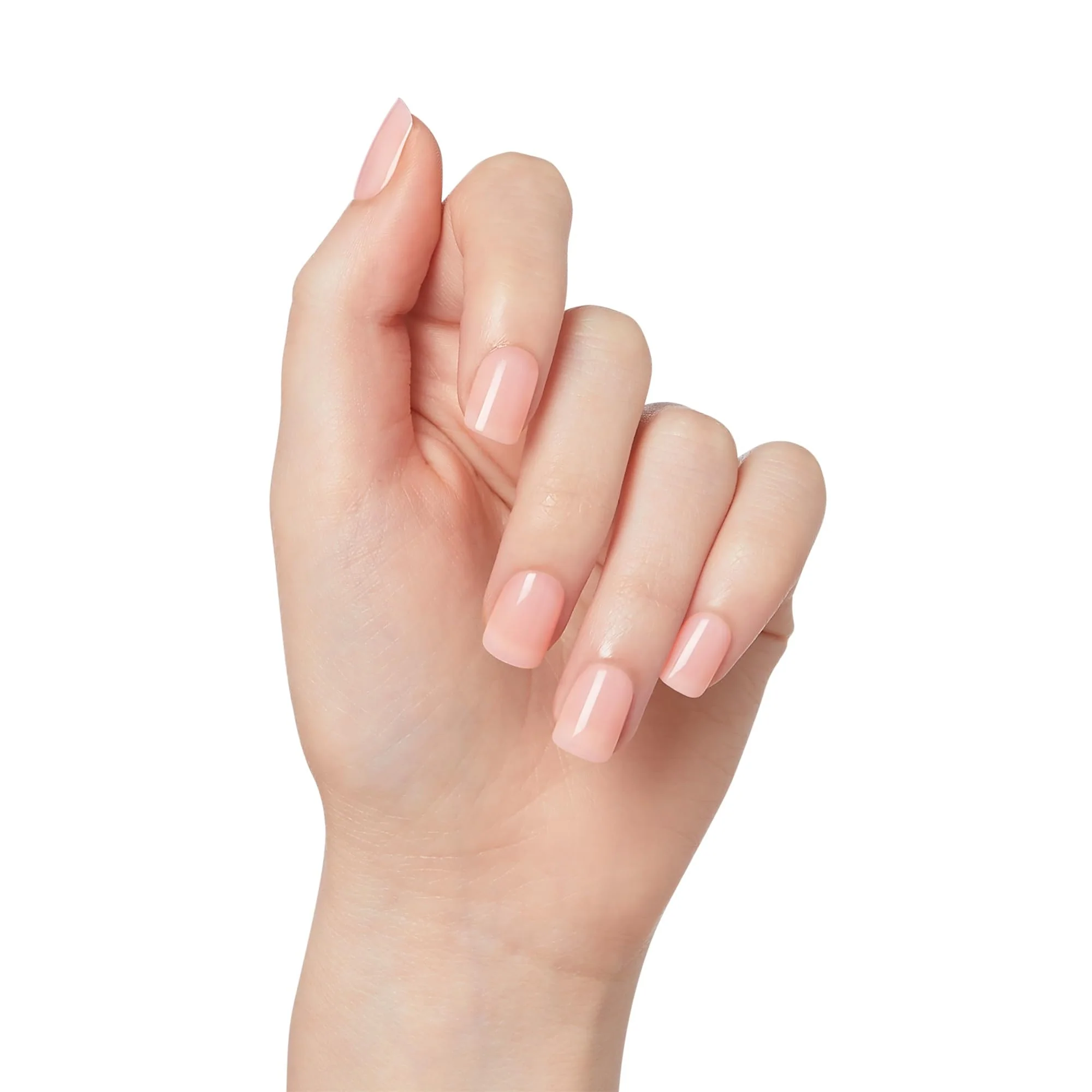 Kiss Impress No Glue Mani Press On Nails, Bare but Better, 'Instinct', Pink, Short Size, Squoval Shape, Includes 30 Nails, Prep Pad, Instructions Sheet, 1 Manicure Stick, 1 Mini File - Image 6