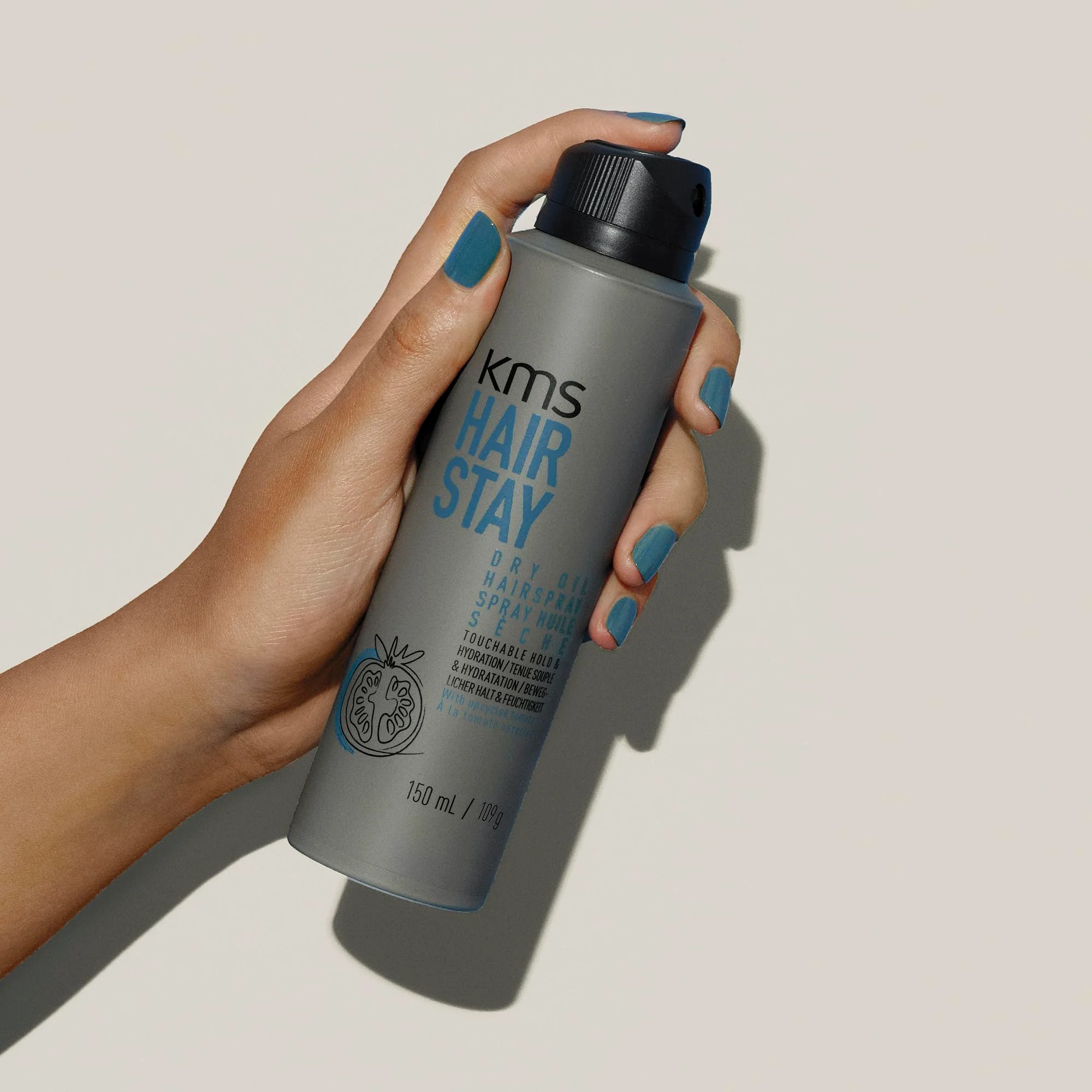 KMS HairStay Dry Oil Hairspray 150ml - Image 6