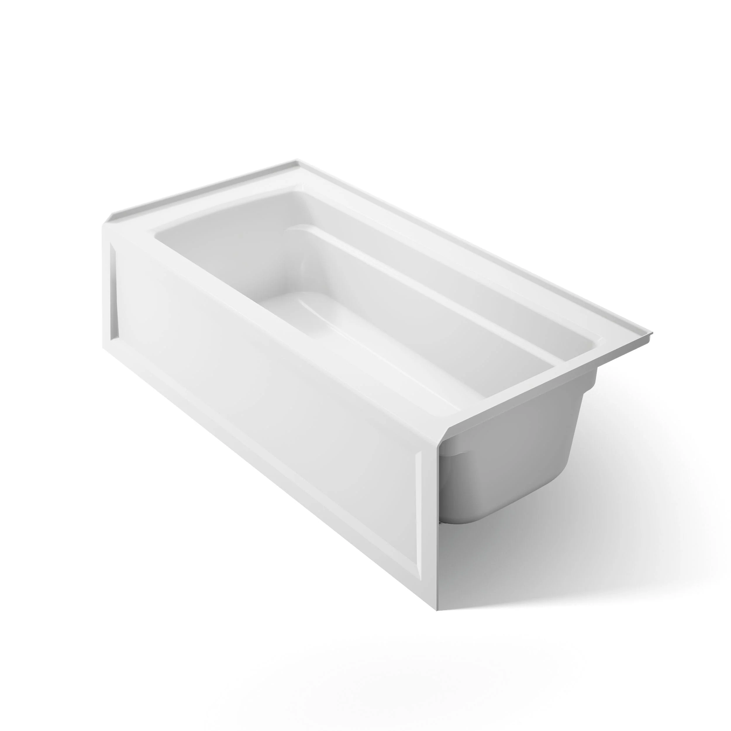 Kohler 1948-RA-0 Archer® 66" x 32" alcove bath, right drain, White