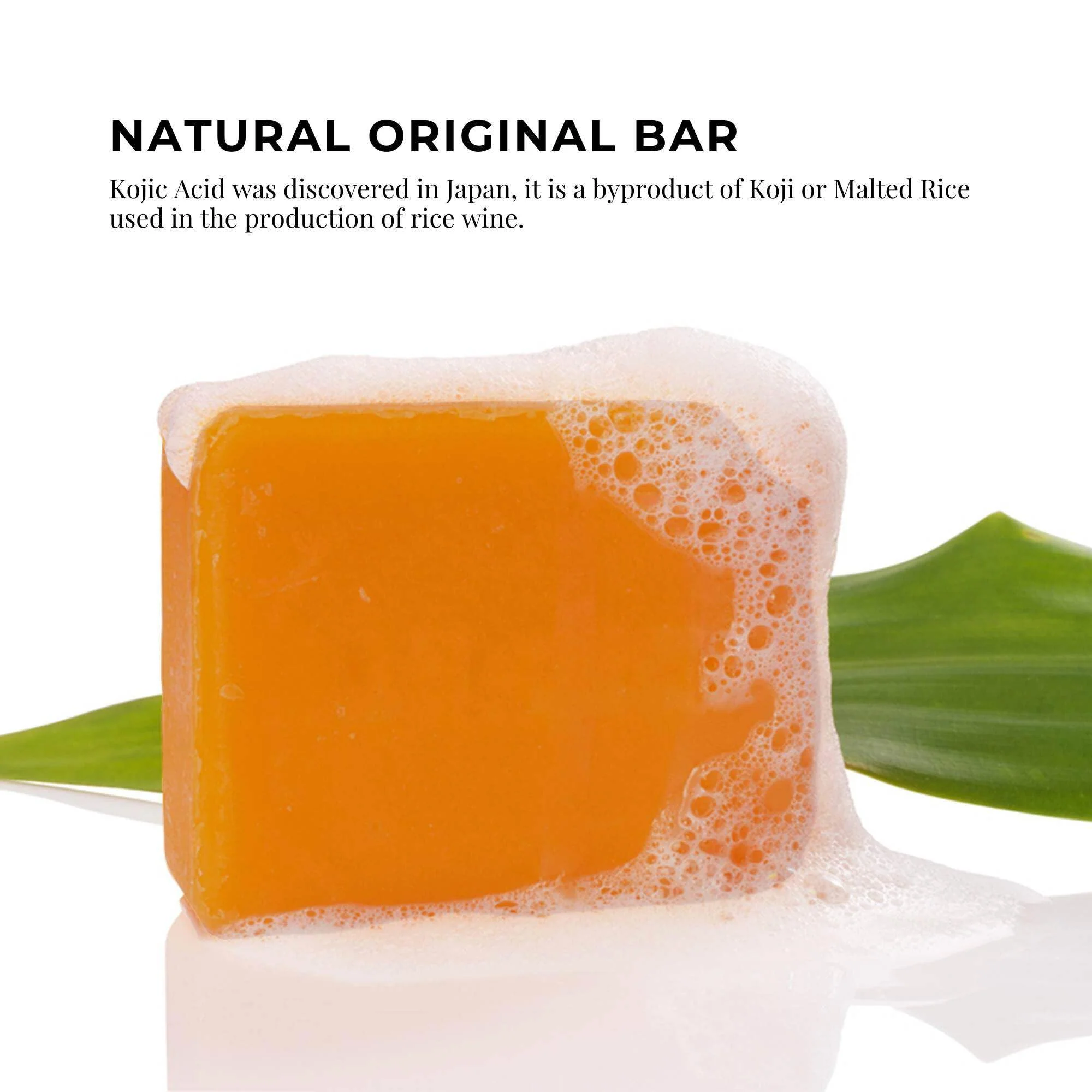 Kojie San Original Kojic Acid Soap for Face and Body – Dark Spot Remover, Gentle Cleansing Bar with Coconut Oil, Tea Tree Oil, and Glycerin – Helps Improve Skin Appearance – 65g x 1 Bar - Image 6