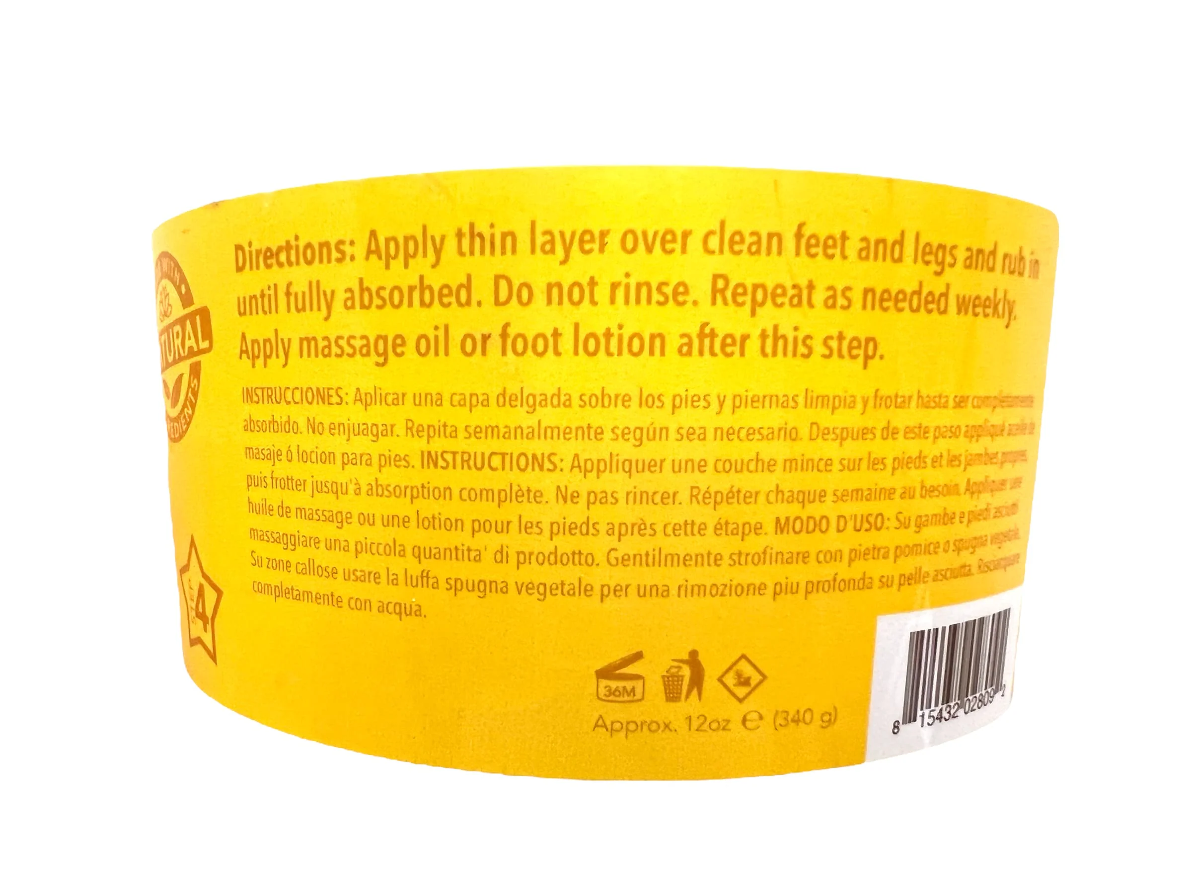 La Palm Spa Products Collagen Cream Mask - Honey Pearl 12oz - Image 4