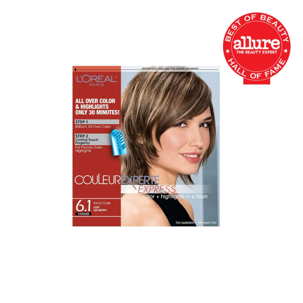 L'Oreal Paris Couleur Experte 2-Step Home Hair Color and Highlights Kit, French Éclair - Image 5
