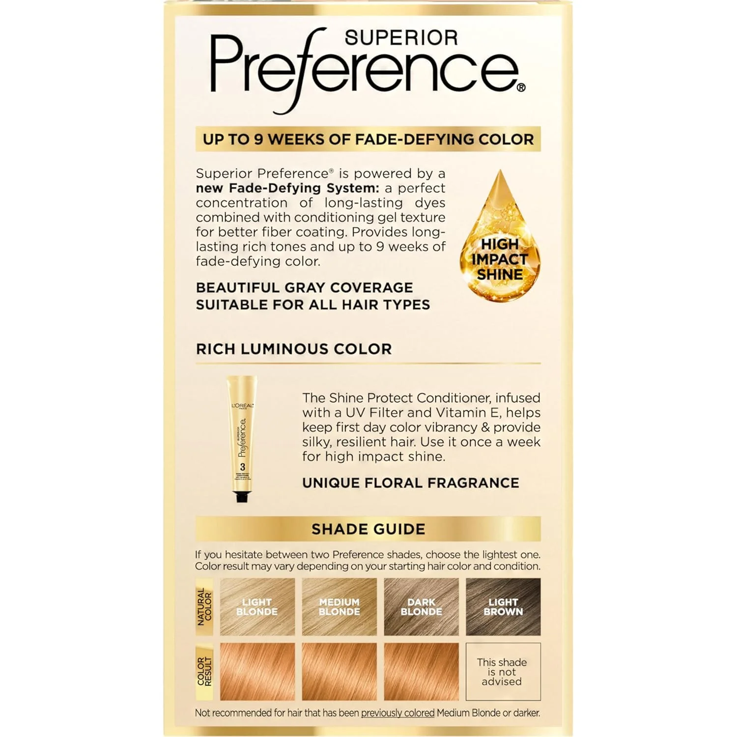L'Oreal Superior Preference - 9GR Light Reddish Blonde (Warmer) 1 Each (Pack of 3) - Image 9