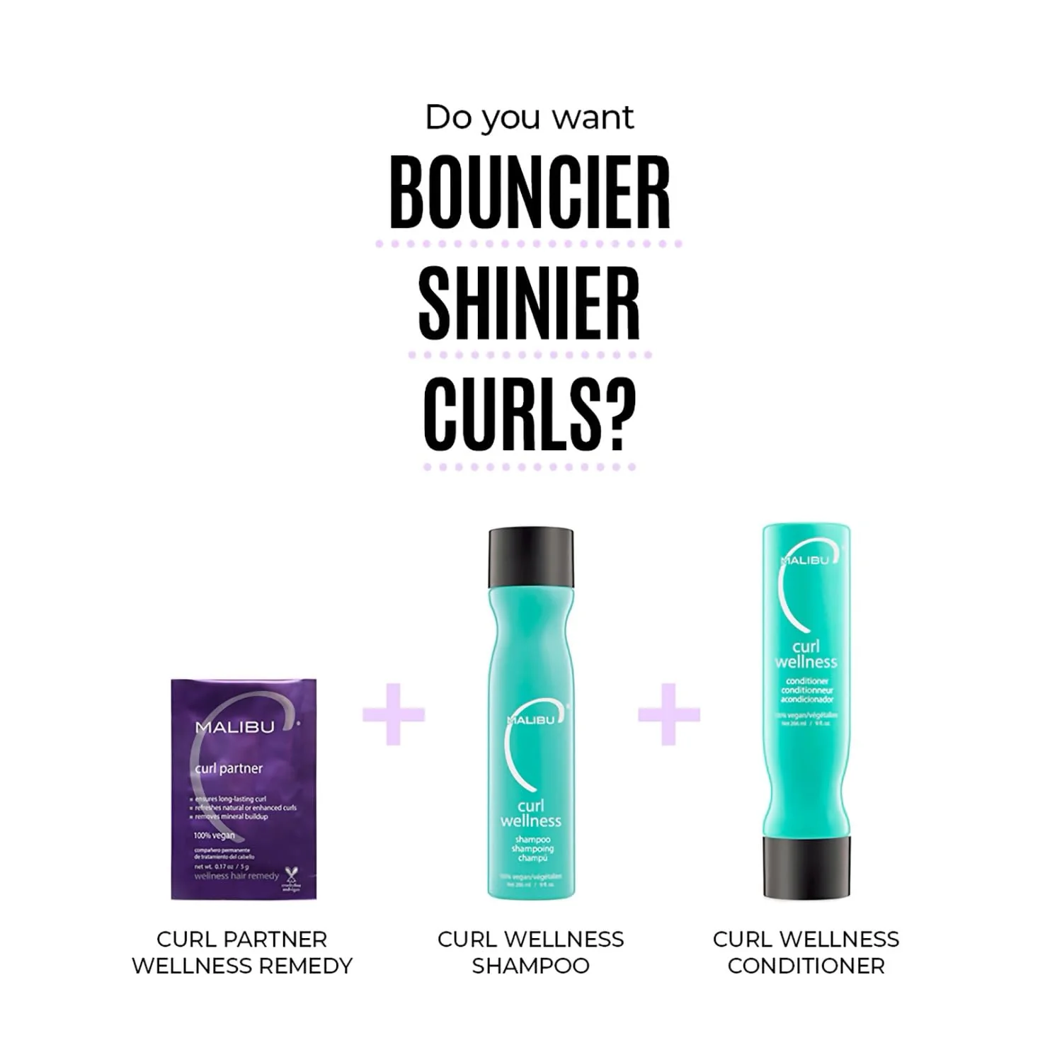 Malibu C Curl Partner Wellness Remedy (1 Packet) - Removes Mineral Build up for Healthier + Bouncier Curly Hair - Contains Gentle Antioxidants for Curly Hair Care - Image 6