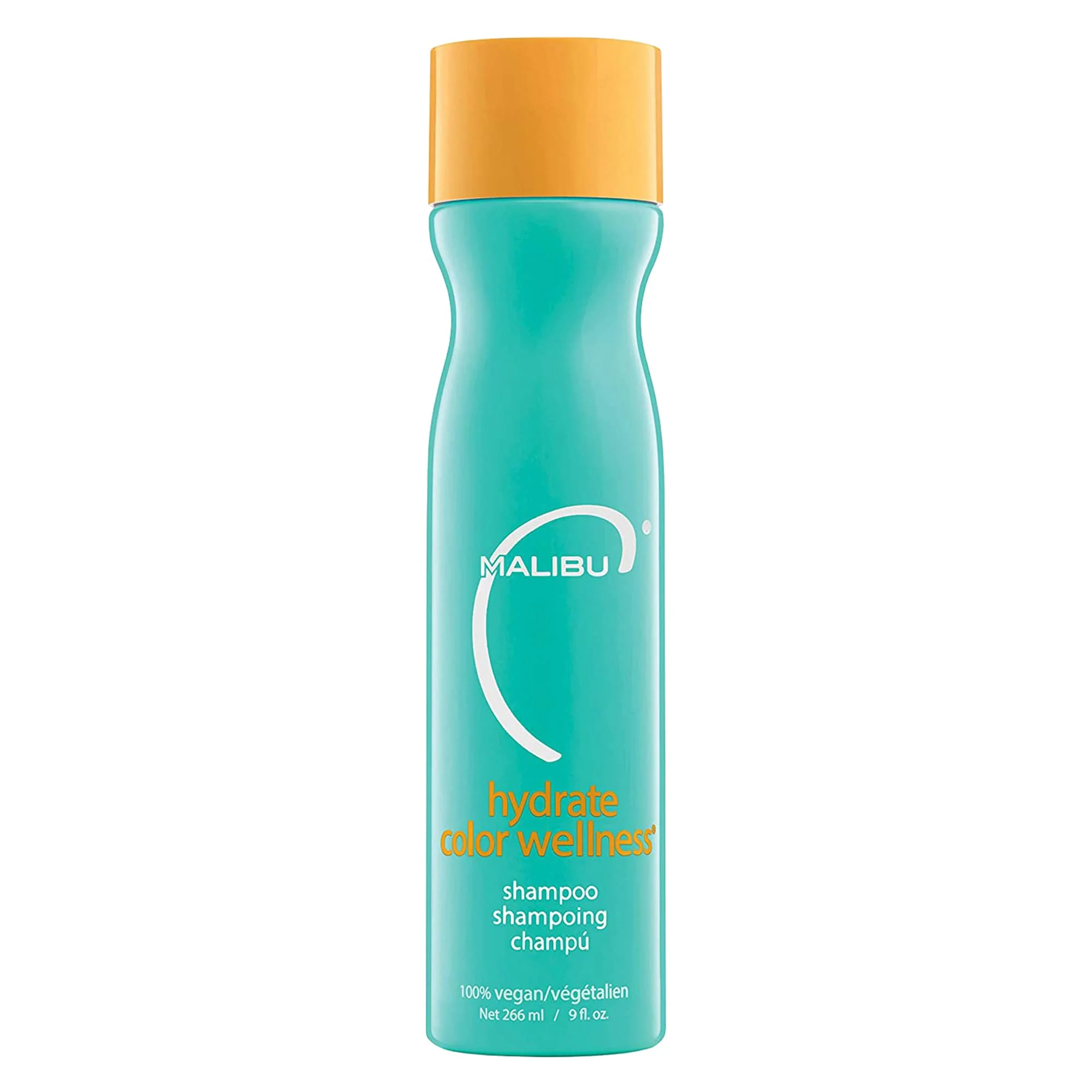 Malibu C Hydrate Color Wellness Shampoo - Shampoo for Color Treated Hair and Fights Fade - Sulfate Free + Gentle Cleansing Hair Care (9 oz)