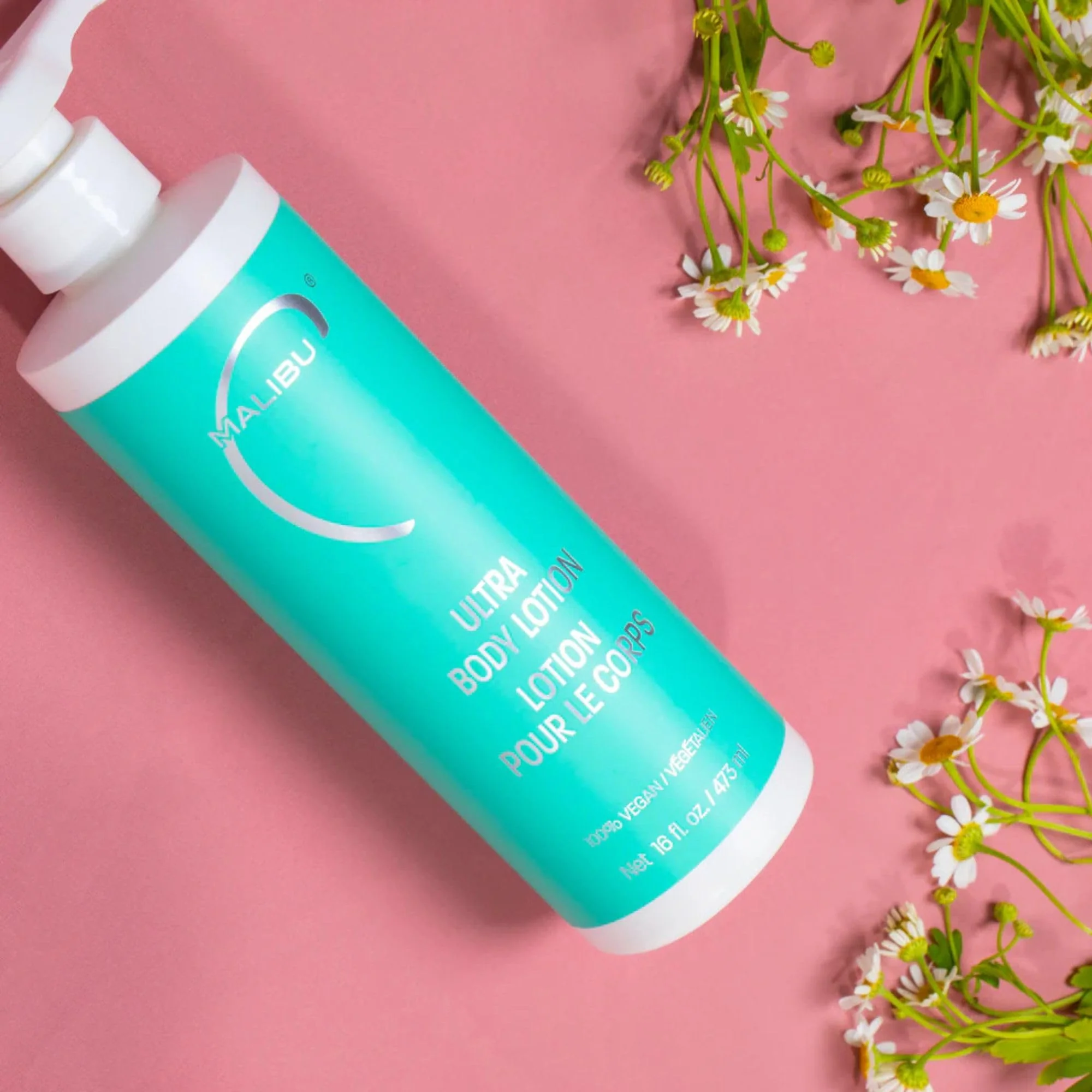 Malibu C Ultra Body Lotion - Hydrating Lotion for Extremely Dry Skin - Delivers Weightless Moisture & Radiant Glow - Safe for All Skin Types (16 fl oz) - Image 7