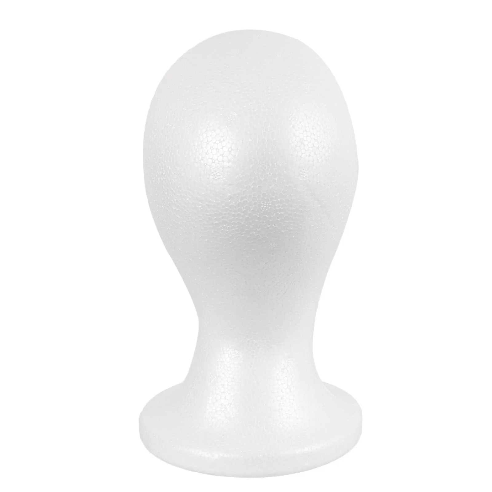 MapofBeauty Wig Stand, Mannequin Head Foam Display for Masks Hats, DIY Decoration Wig Head (White) - Image 4