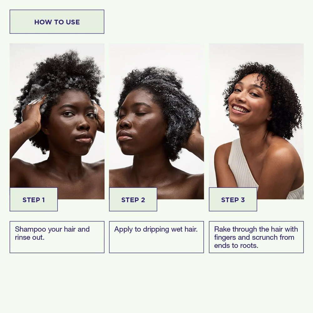 Maria Nila Coils & Curls Oil-In-Cream, 3.4 Fl Oz, For Curly & Wavy Hair, Jojoba oil to Stay Hydrated while Washing, Shea butter for Curl Enhancement, 100% Vegan - Image 4