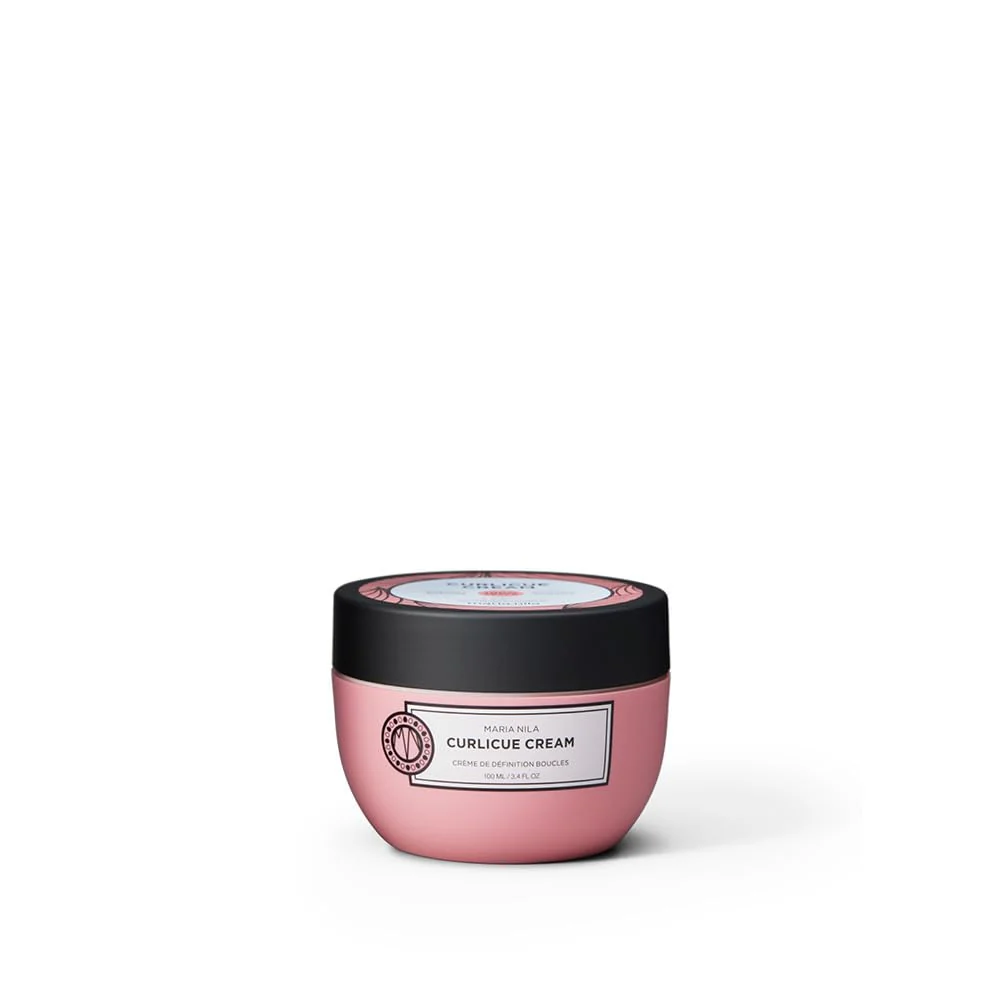 Maria Nila Curlicue Cream, Hold 3/5, Enhances Curls & Waves, Chamomile Hydrates & Prevents Frizz, 100% Vegan & Sulfate/Paraben free, 3.4 Fl Oz