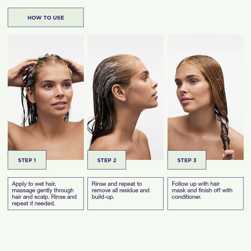Maria Nila Sheer Silver, Silver/Purple Shampoo, Neutralizes Brassy Yellow/Golden Shades in Blonde, White & Grey Hairs, Violet Pigments Gives Cool Tone, 100% Vegan & Sulfate/Paraben free, 11.8 Fl Oz - Image 3