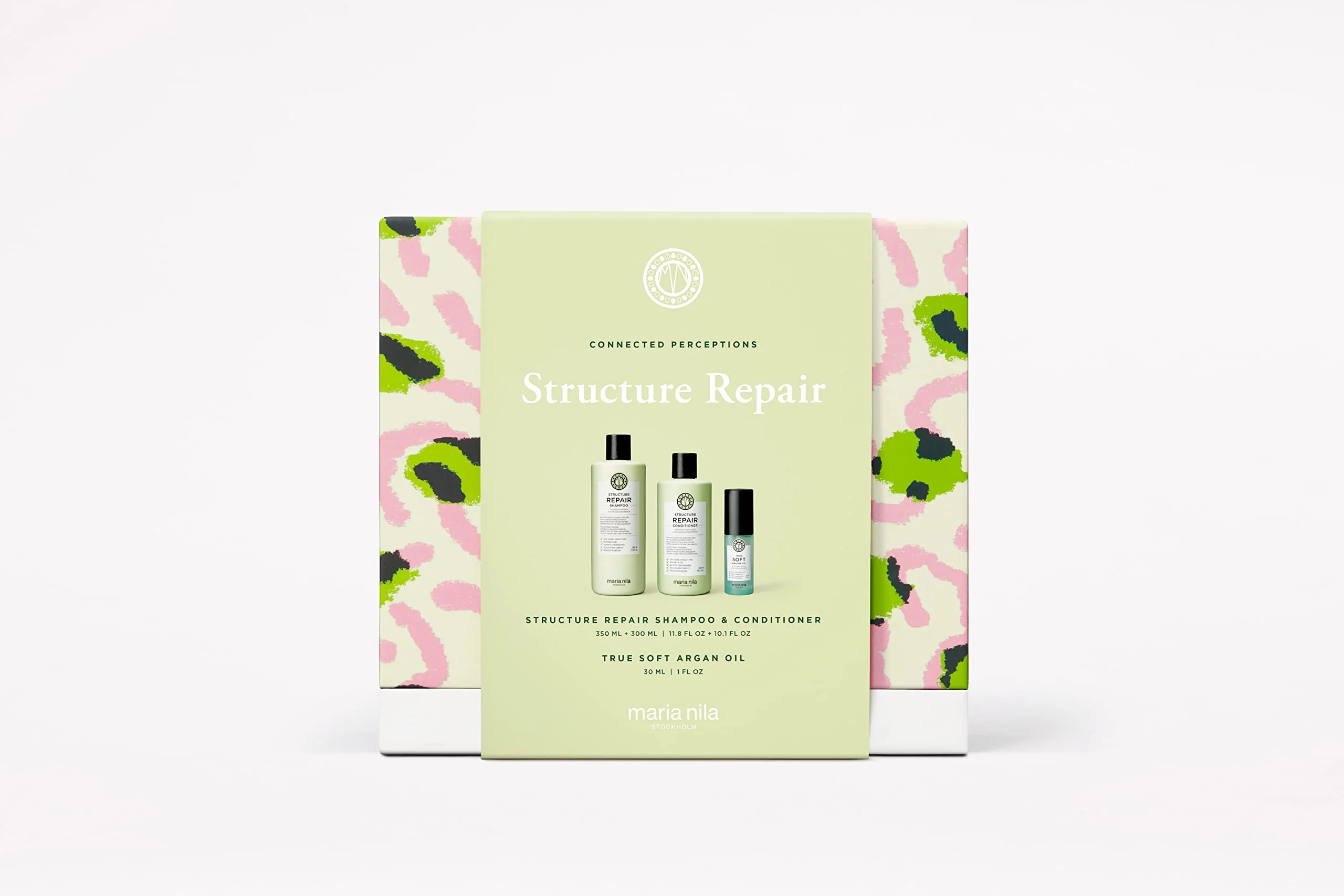 Maria Nila Structure Repair Gift Box, For Damaged & Chemically Treated Hair, Algae Extract Rebuilds & Moisturizes, 100% Vegan & Sulfate/Paraben free… - Image 3