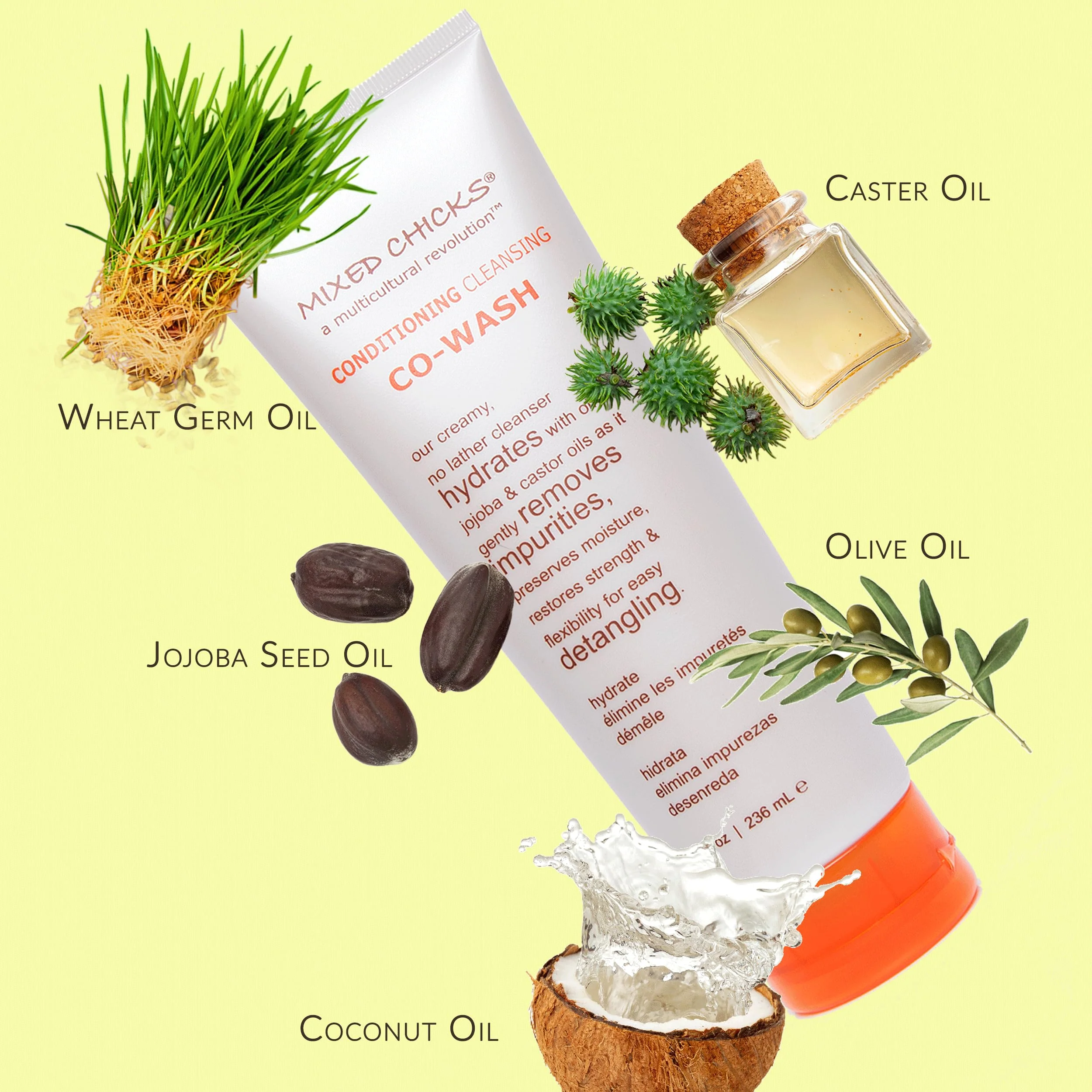 Mixed Chicks Conditioning Cleansing Co-Wash, 8 fl. oz. - Image 7