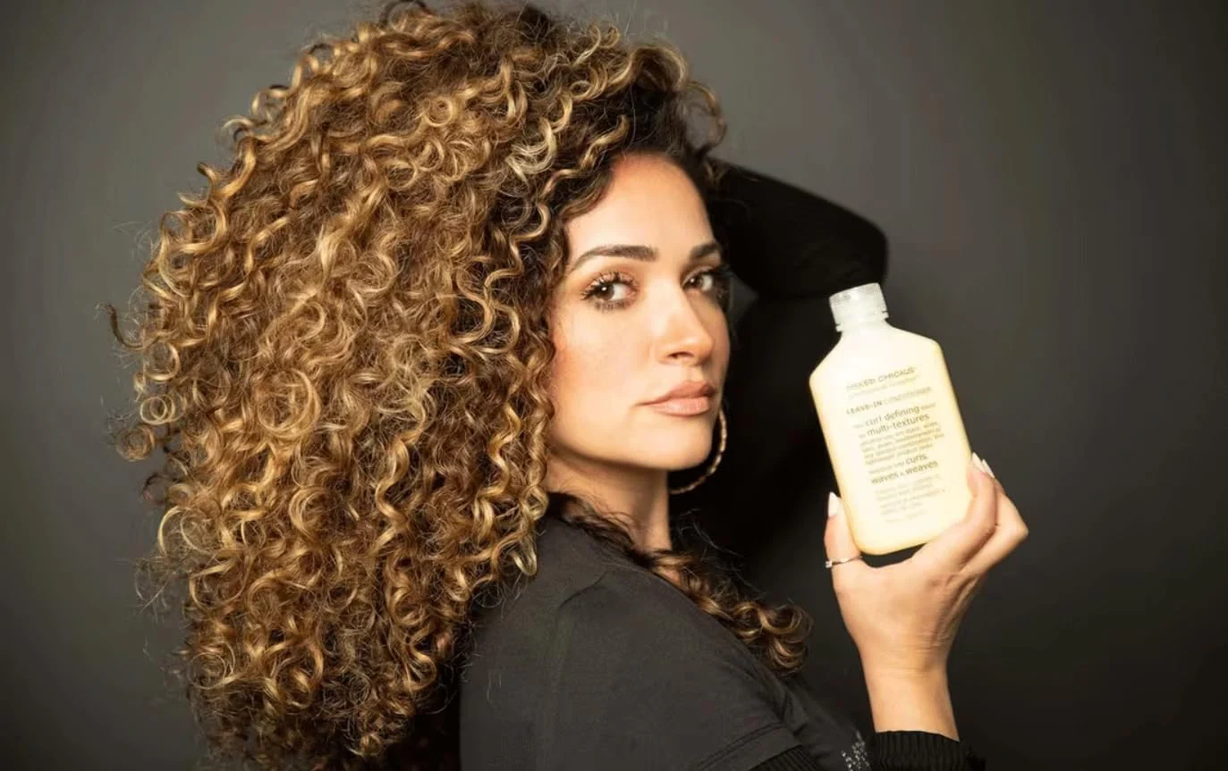 Mixed Chicks Curl Defining & Frizz Eliminating Leave-In Conditioner, 33 fl.oz. - Image 9