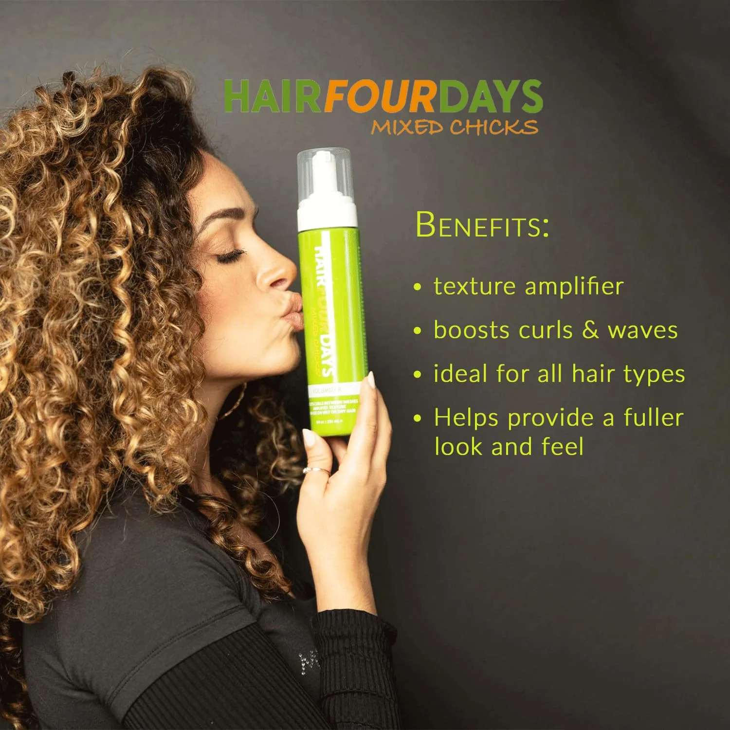 Mixed Chicks Hair Four Days Hair Volumizer, 8 fl.oz. - Image 4
