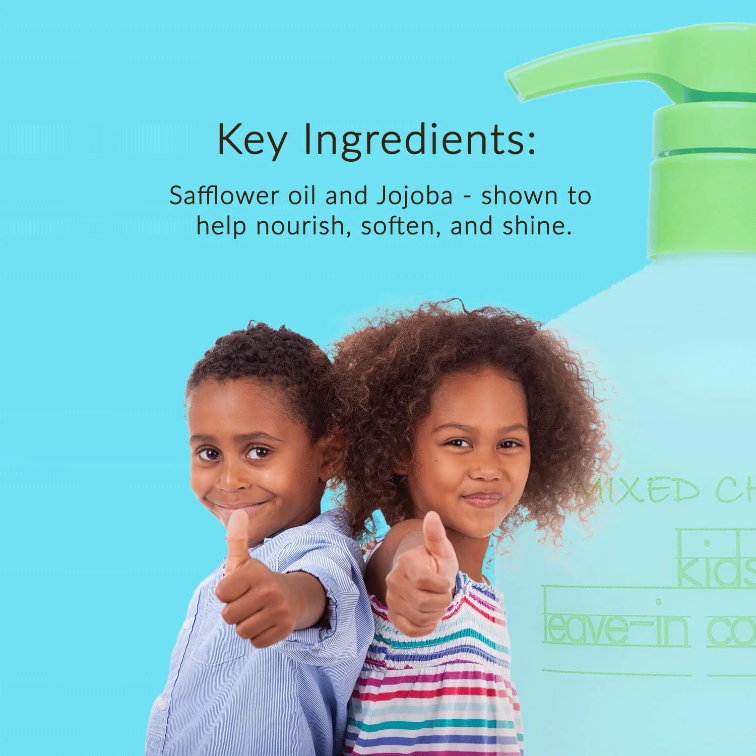 Mixed Chicks Kids Leave-In Conditioner - Eliminate Frizz & Define Curls, 33 fl.oz. - Image 6