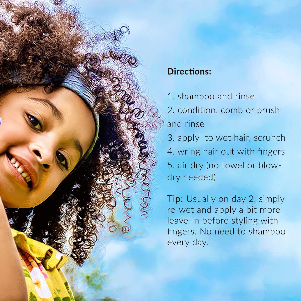 Mixed Chicks Kids Leave-In Conditioner - Eliminate Frizz & Define Curls, 8 fl.oz. - Image 7