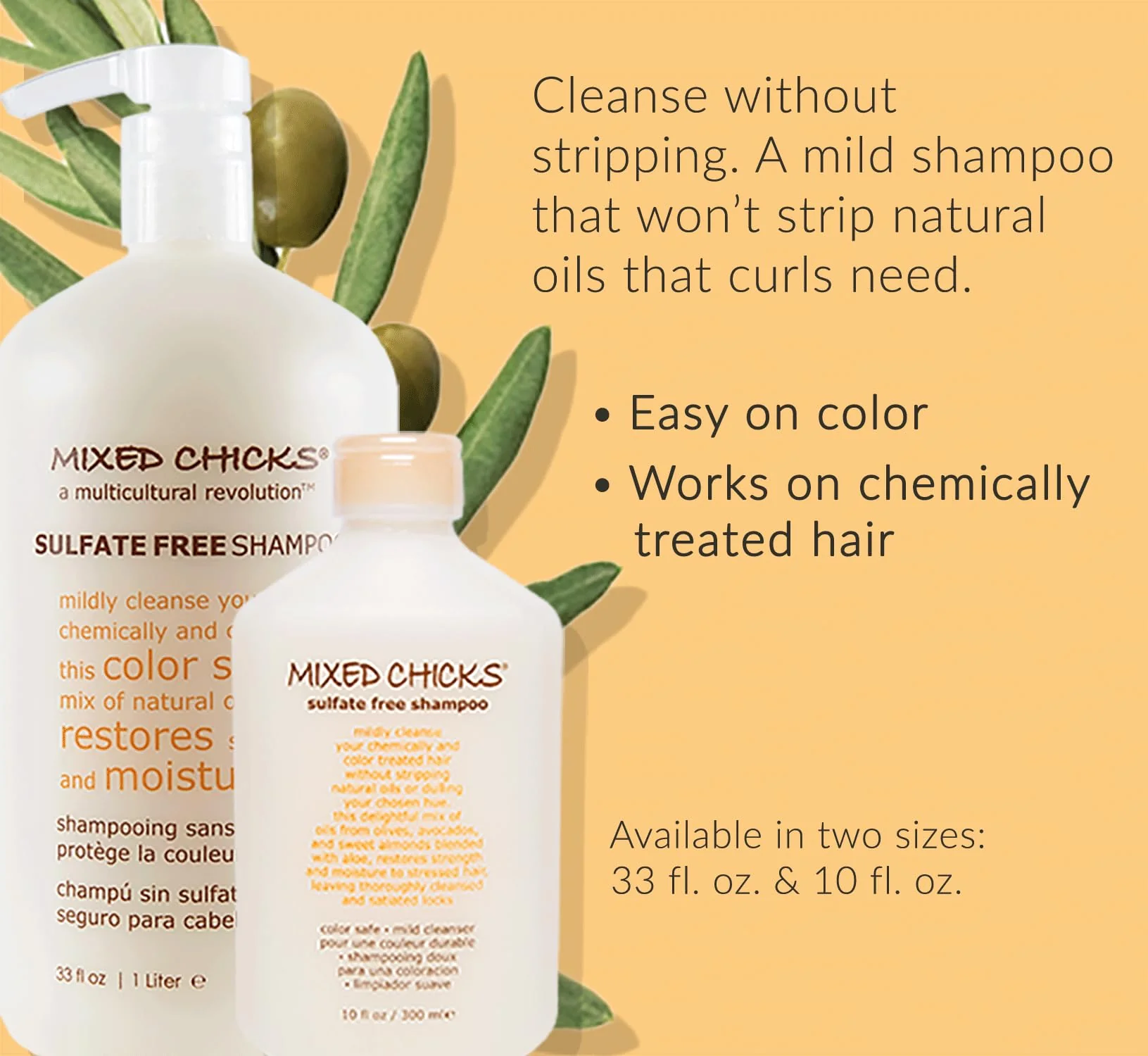 Mixed Chicks Sulfate Free Shampoo, 33 Ounce - Image 4