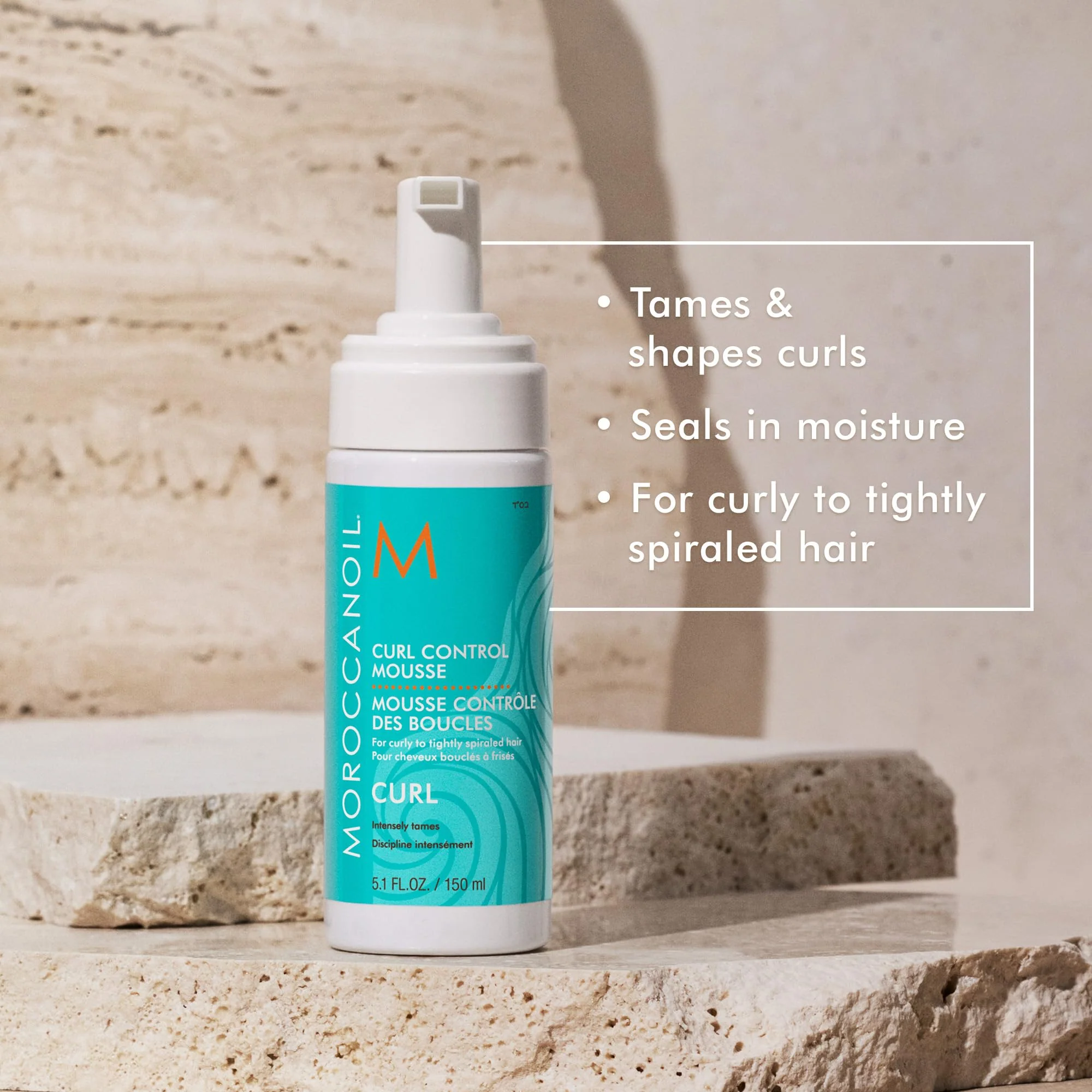 Moroccanoil Curl Control Mousse, 5.1 Fl. Oz. - Image 2