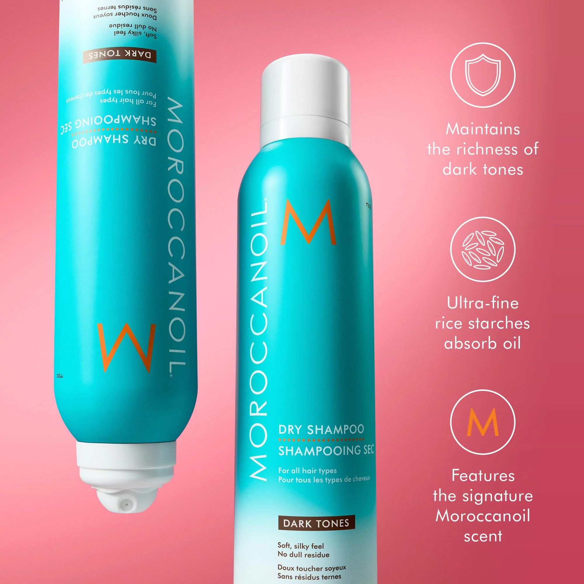 Moroccanoil Dry Shampoo Dark Tones 5.4 oz - Image 5