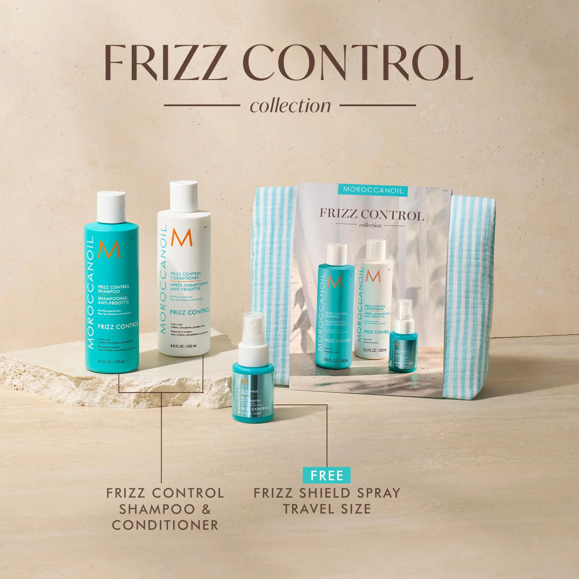 Moroccanoil Hair Frizz Control Gift Set - Image 3