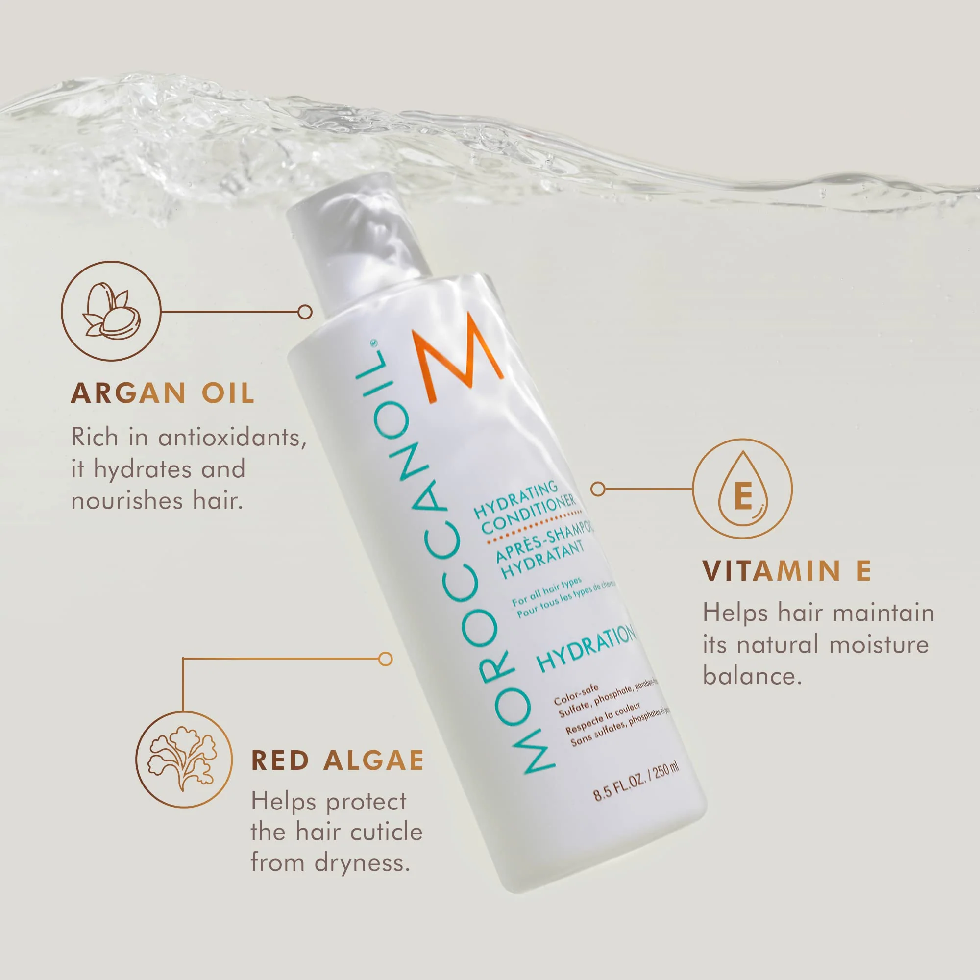 Moroccanoil Hydrating Shampoo and Conditioner Bundle, 8.5 Fl. Oz Set - Image 5