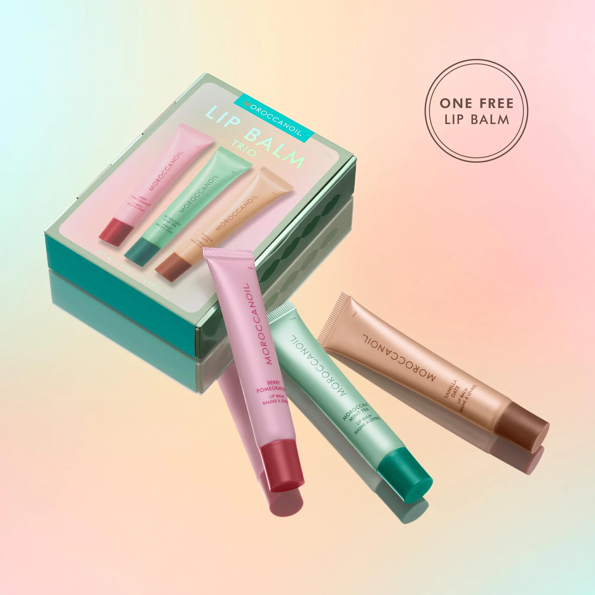 Moroccanoil Lip Balm Trio Kit - Image 3