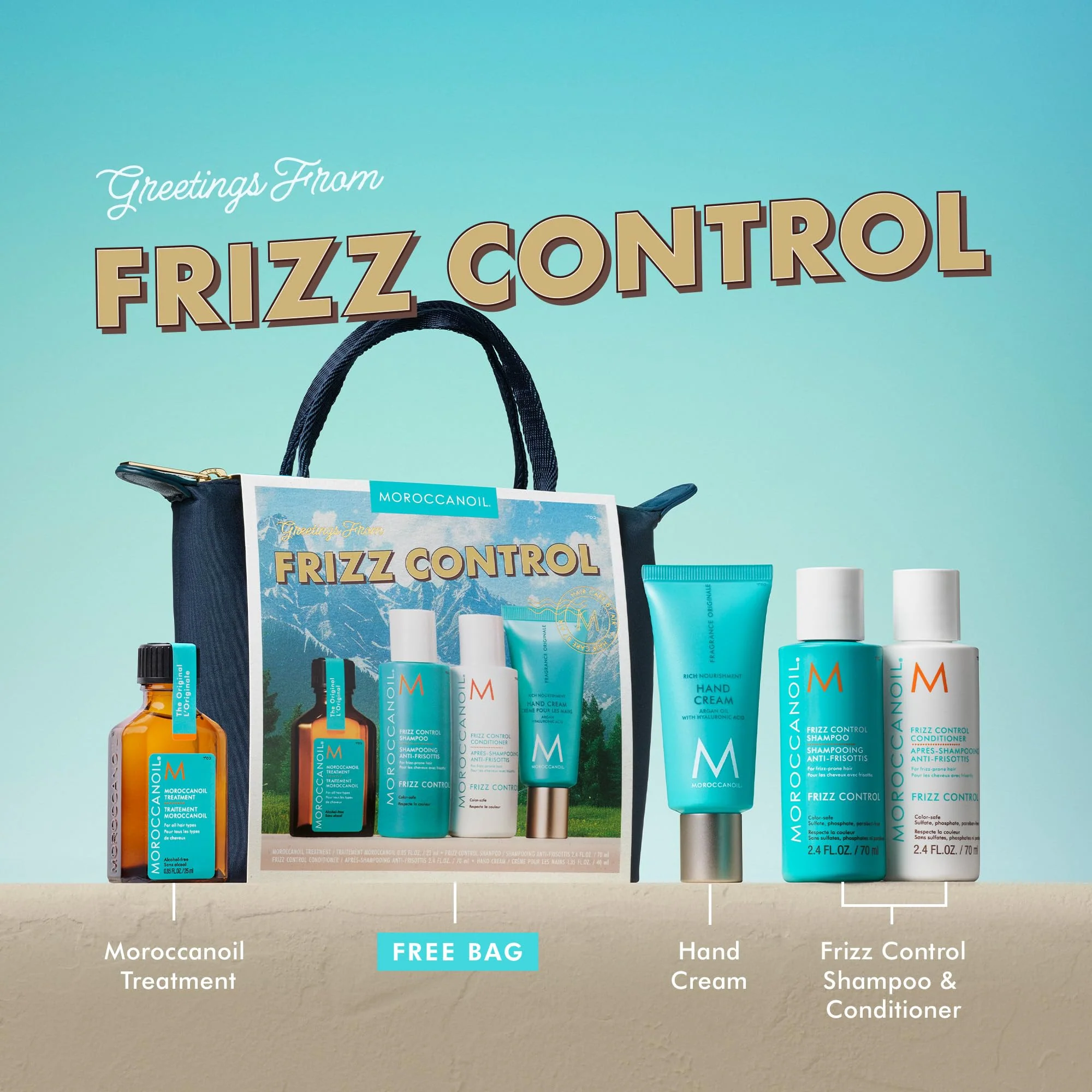 Moroccanoil Mini Frizz Essentials Set - Image 3