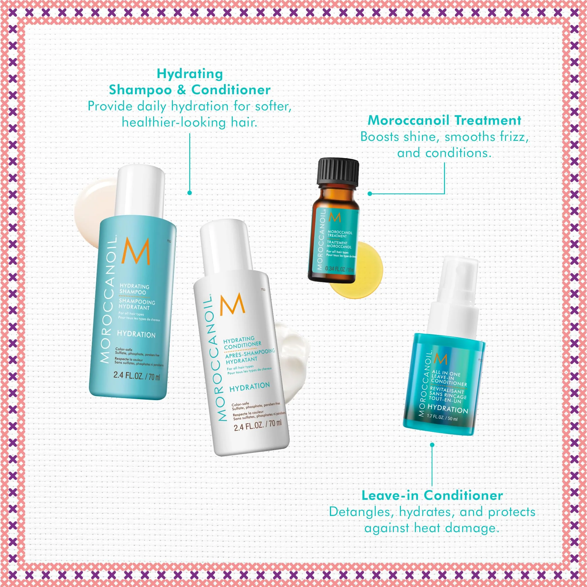 Moroccanoil Mini Hair Hydration Essentials Gift Set - Image 4