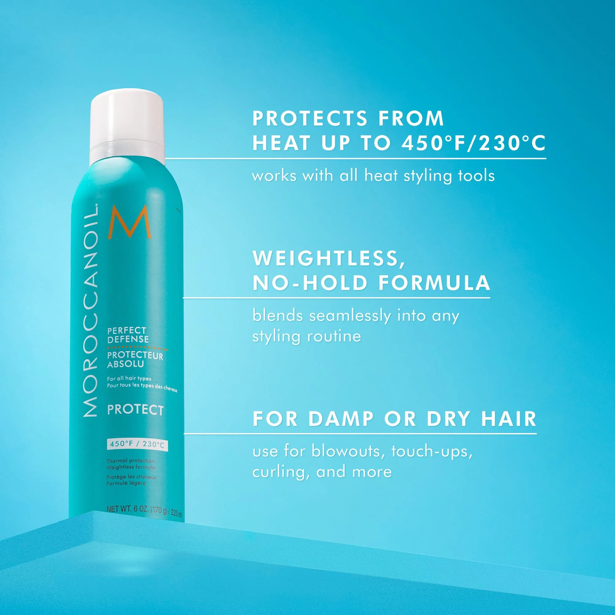 Moroccanoil Perfect Defense Heat Protectant, 2 Fl Oz - Image 2