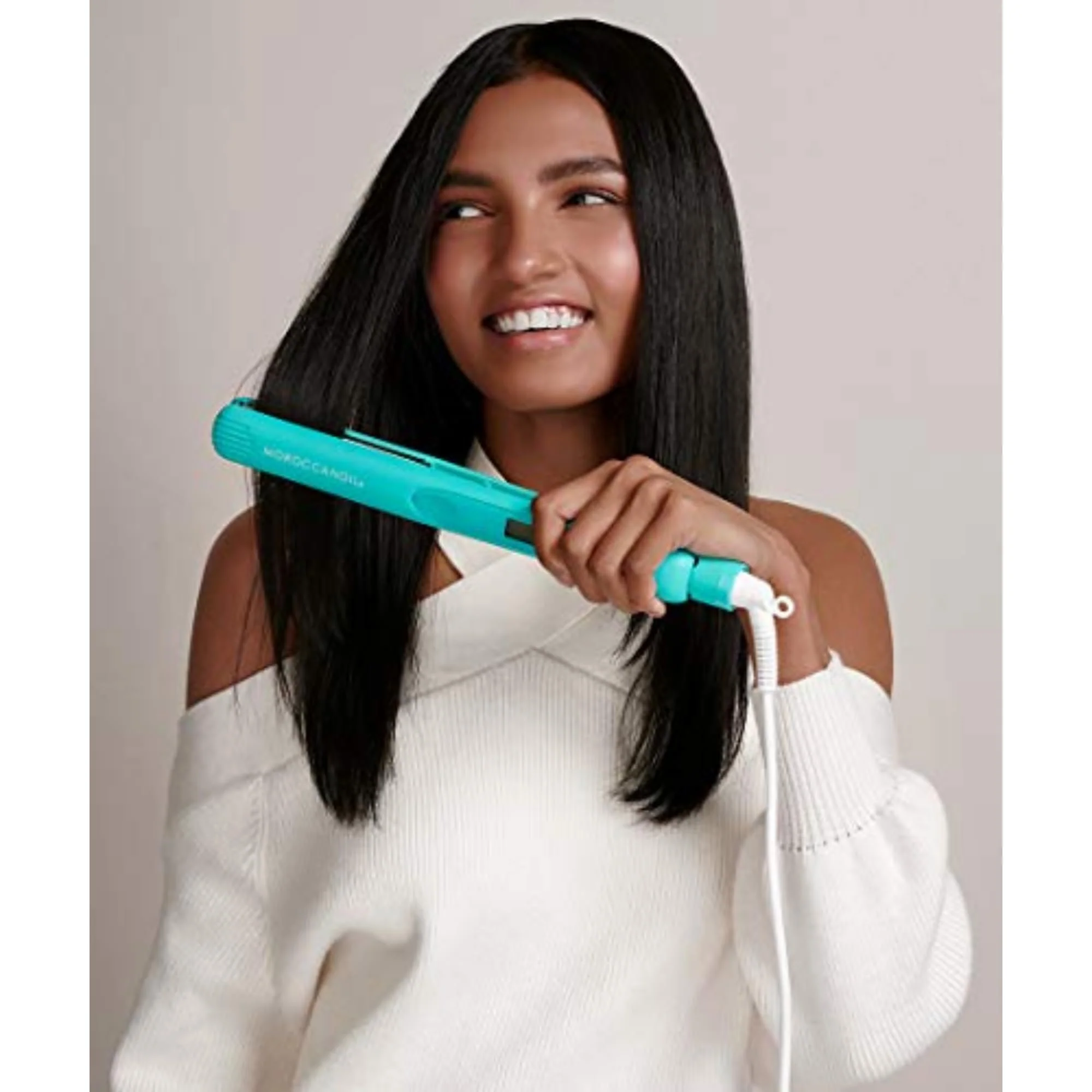 Moroccanoil Perfectly Polished Titanium Flat Iron - Image 3