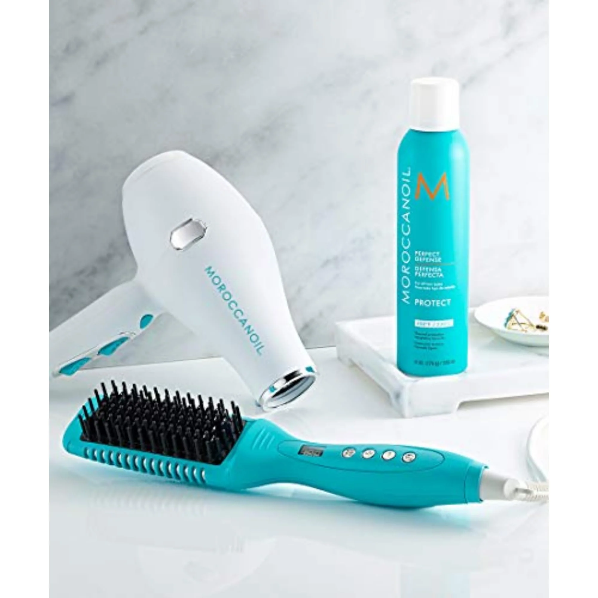 Moroccanoil Smooth Style Ceramic Heated Brush - Image 5
