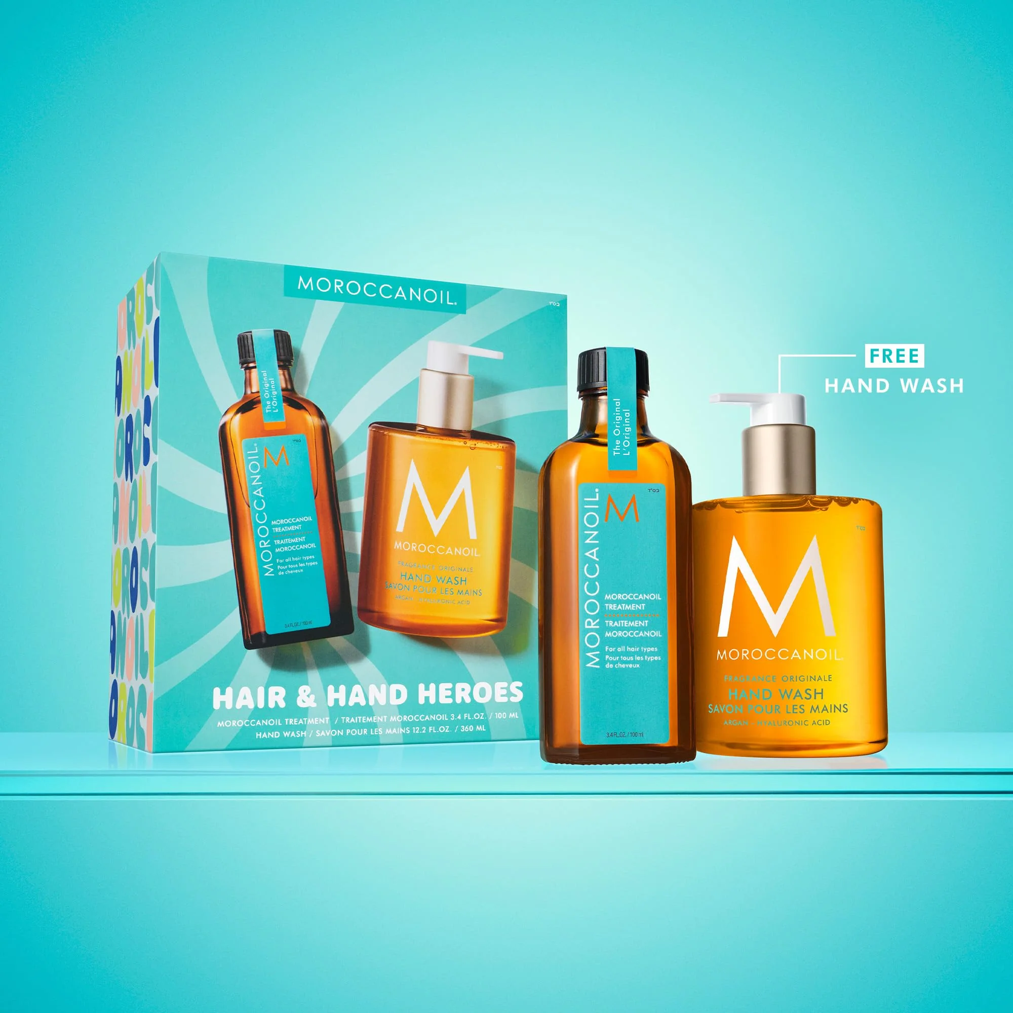 Moroccanoil Treatment Hair Oil & Hand Wash Gift Set - Image 2