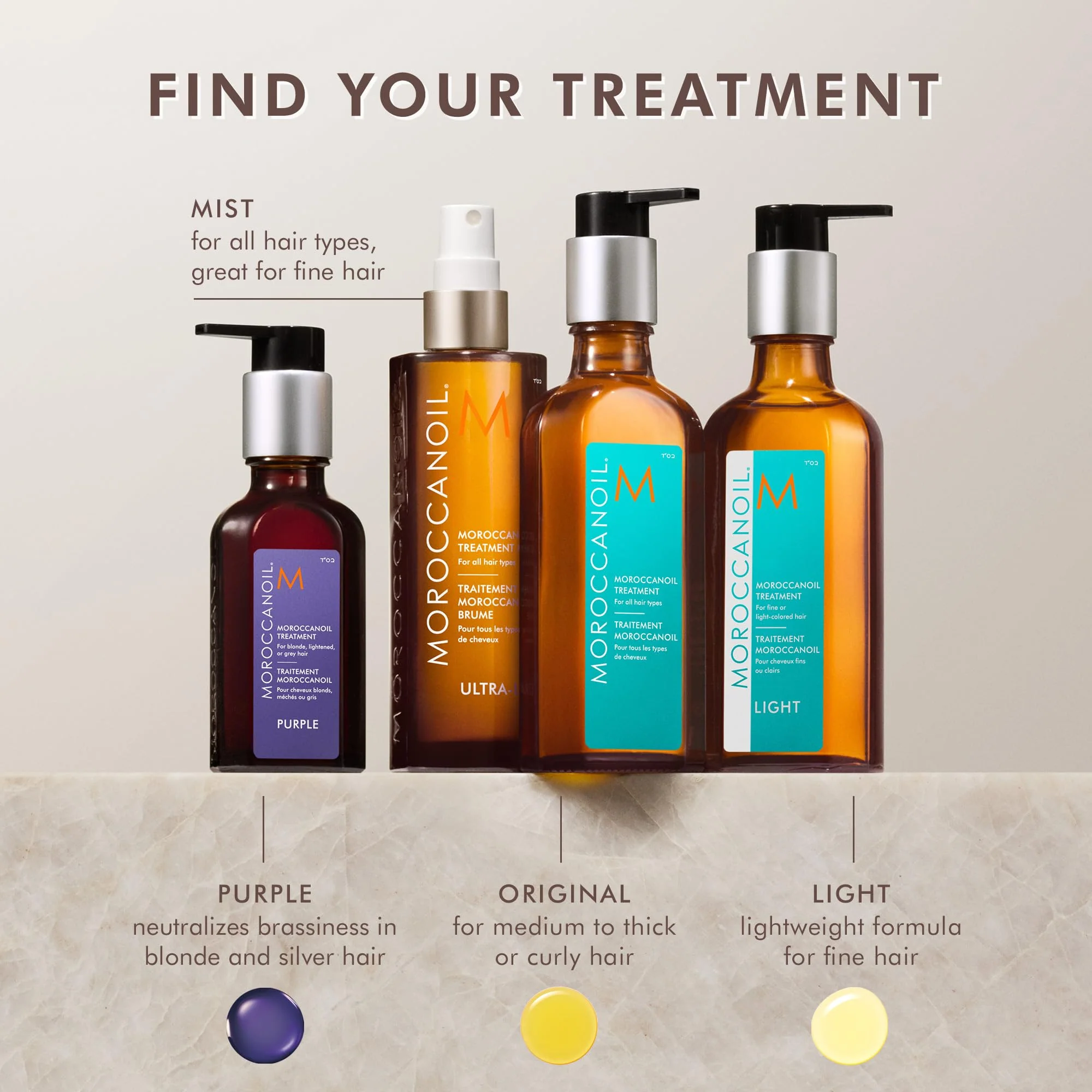 Moroccanoil Treatment Purple Hair Oil for Blonde Hair, 0.85 Fl. Oz. - Image 8