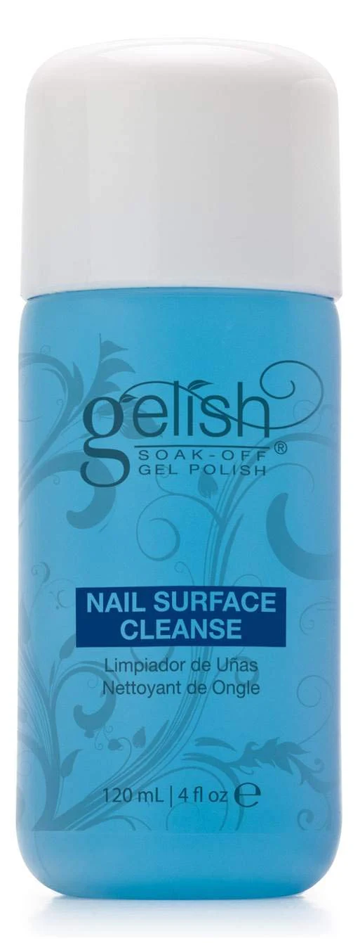 NEW Gelish Soak Off Gel Nail Polish Remover & Cleanser Bottles 120mL + Nail File - Image 3