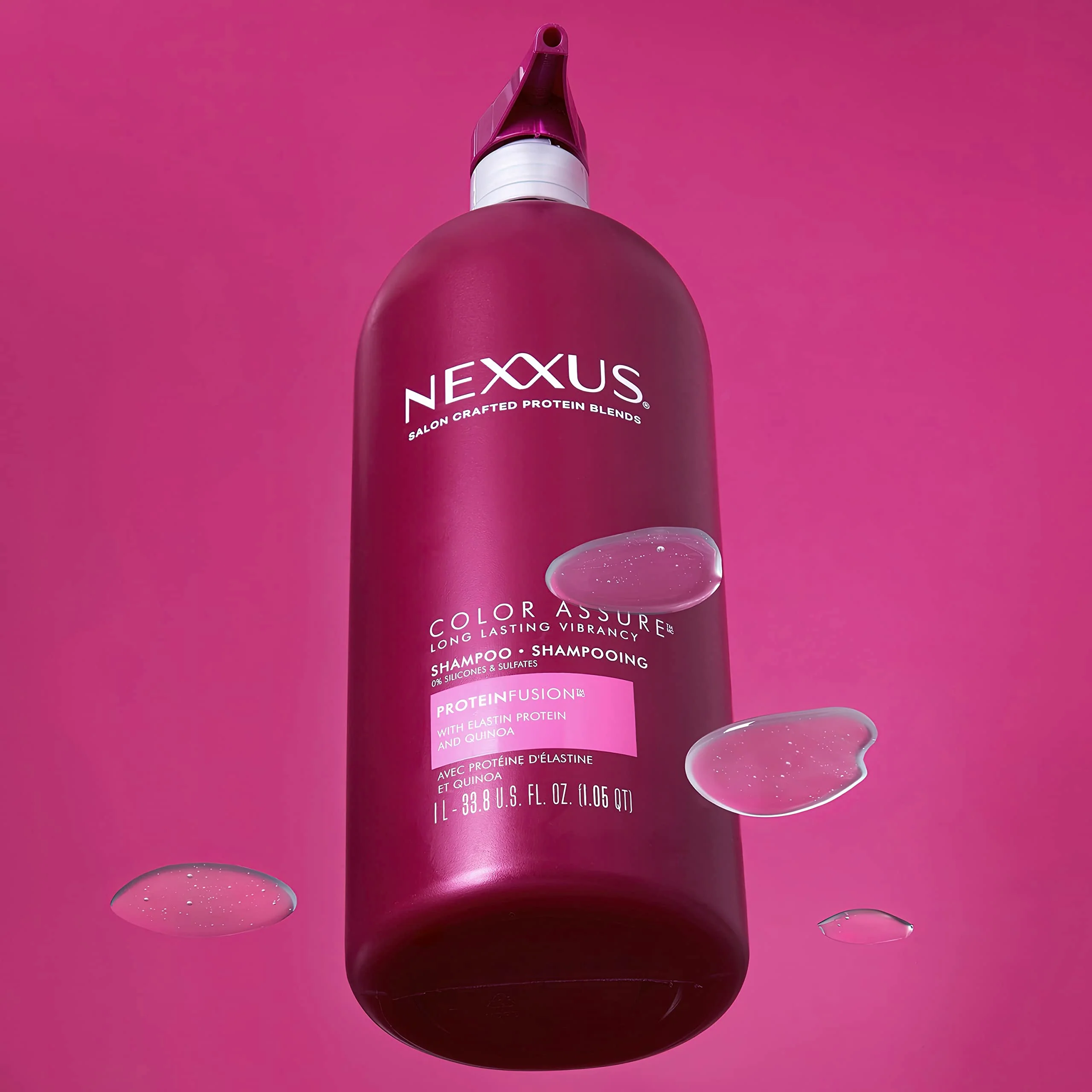 Nexxus Color Assure Shampoo for Vibrancy for Color Treated Hair Powered by Chromabond Sealer with Citric Acid 33.8 - Image 6