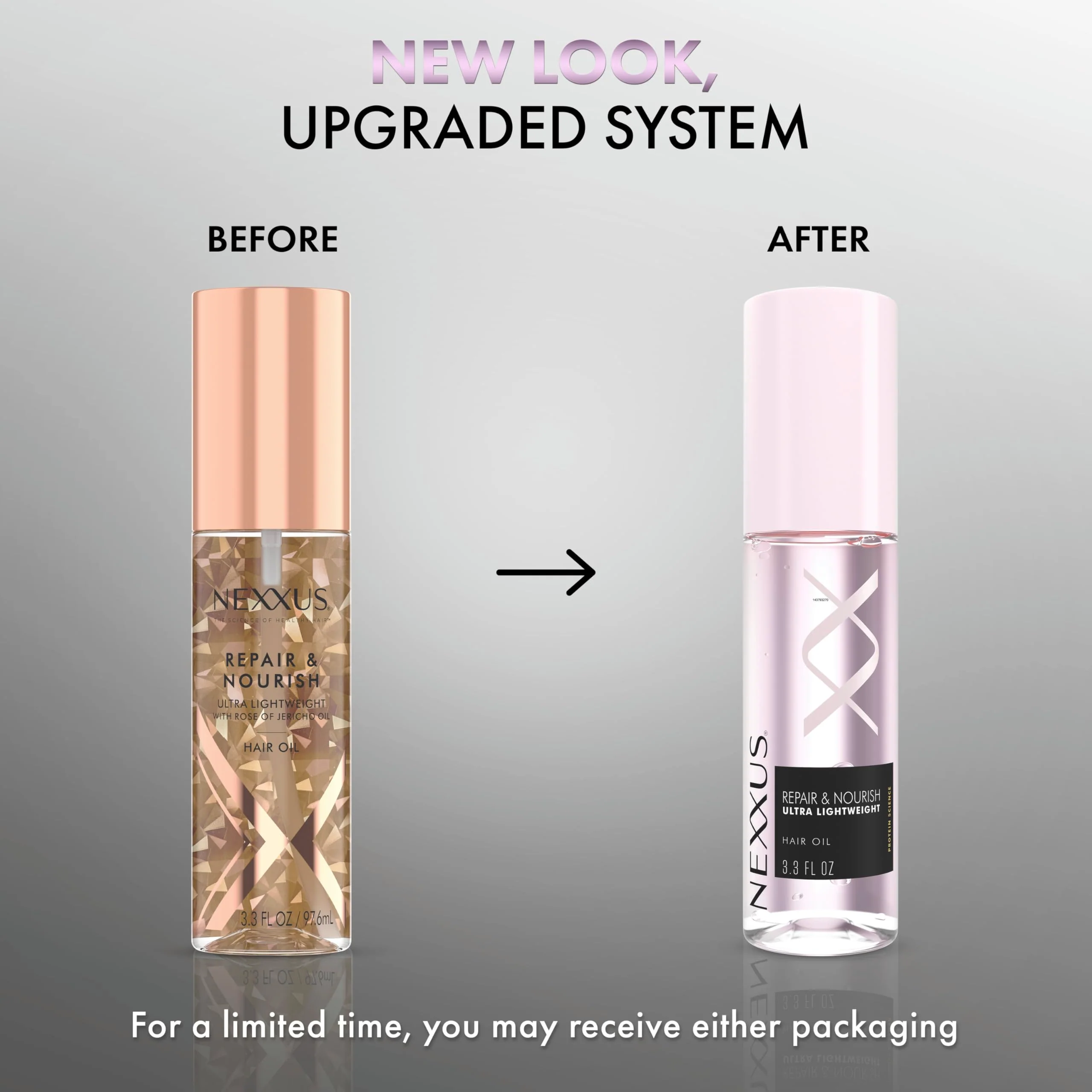 Nexxus Styling Hair Care Hair Oil Repair & Nourish Ultra Lightweight Hair Oil, Powered by STYLEPROTECT Technology 4 oz - Image 3