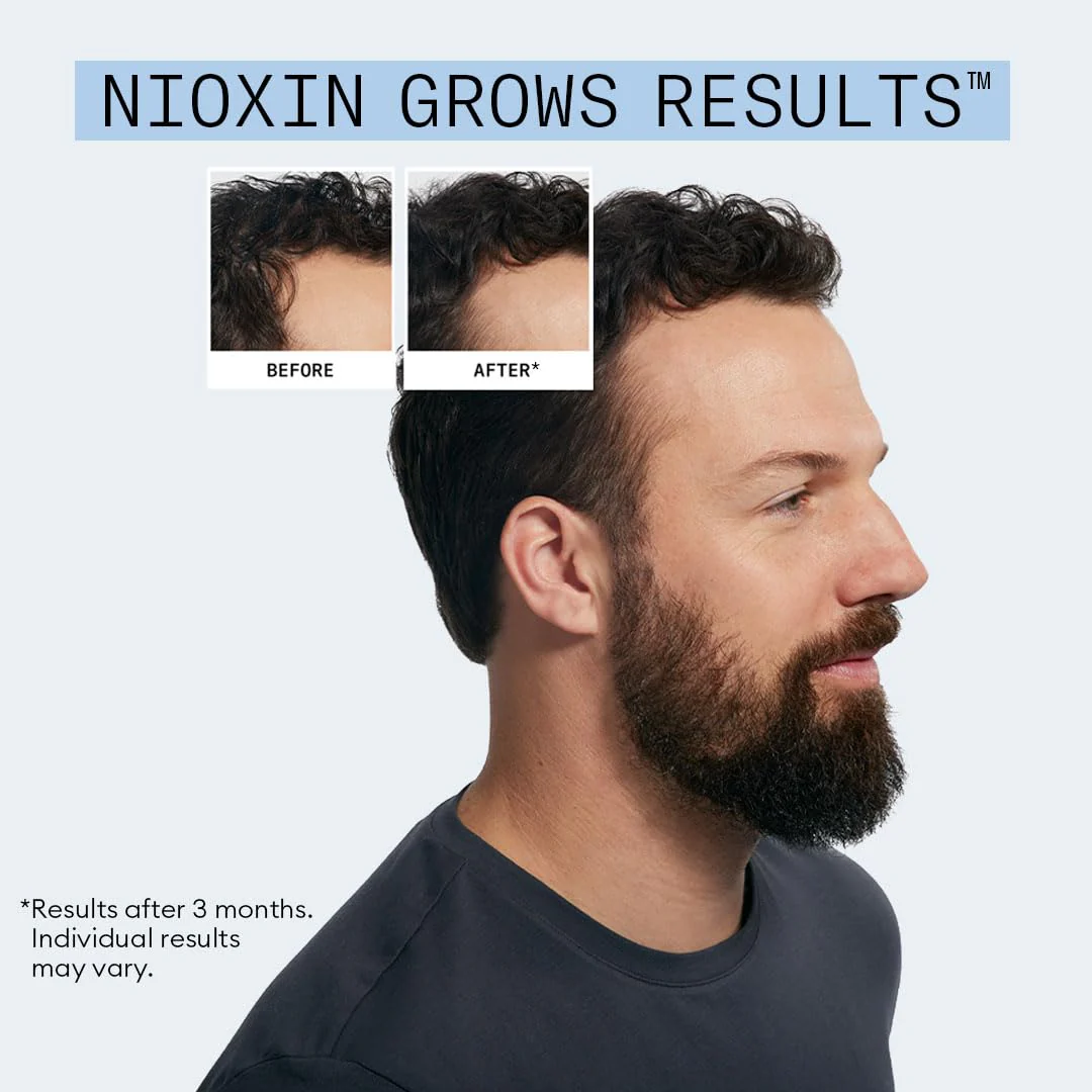 Nioxin Hair Fall Defense Kit | The Power of Two: Shampoo for Hair Fall 8.1 Fl Oz & Intensive Daily Leave-In Treatment for Thinning 2.3 Fl Oz - Image 6