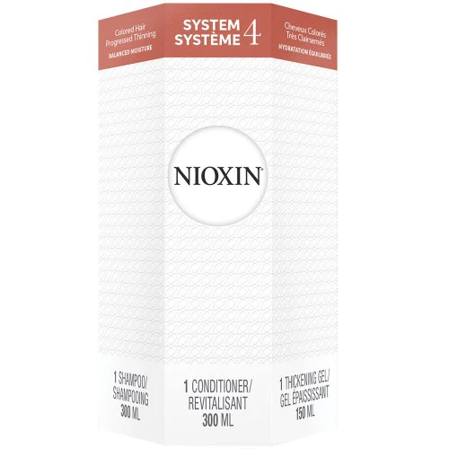 Nioxin System 4 Sha/Con/Thick Gel 3pk Holiday