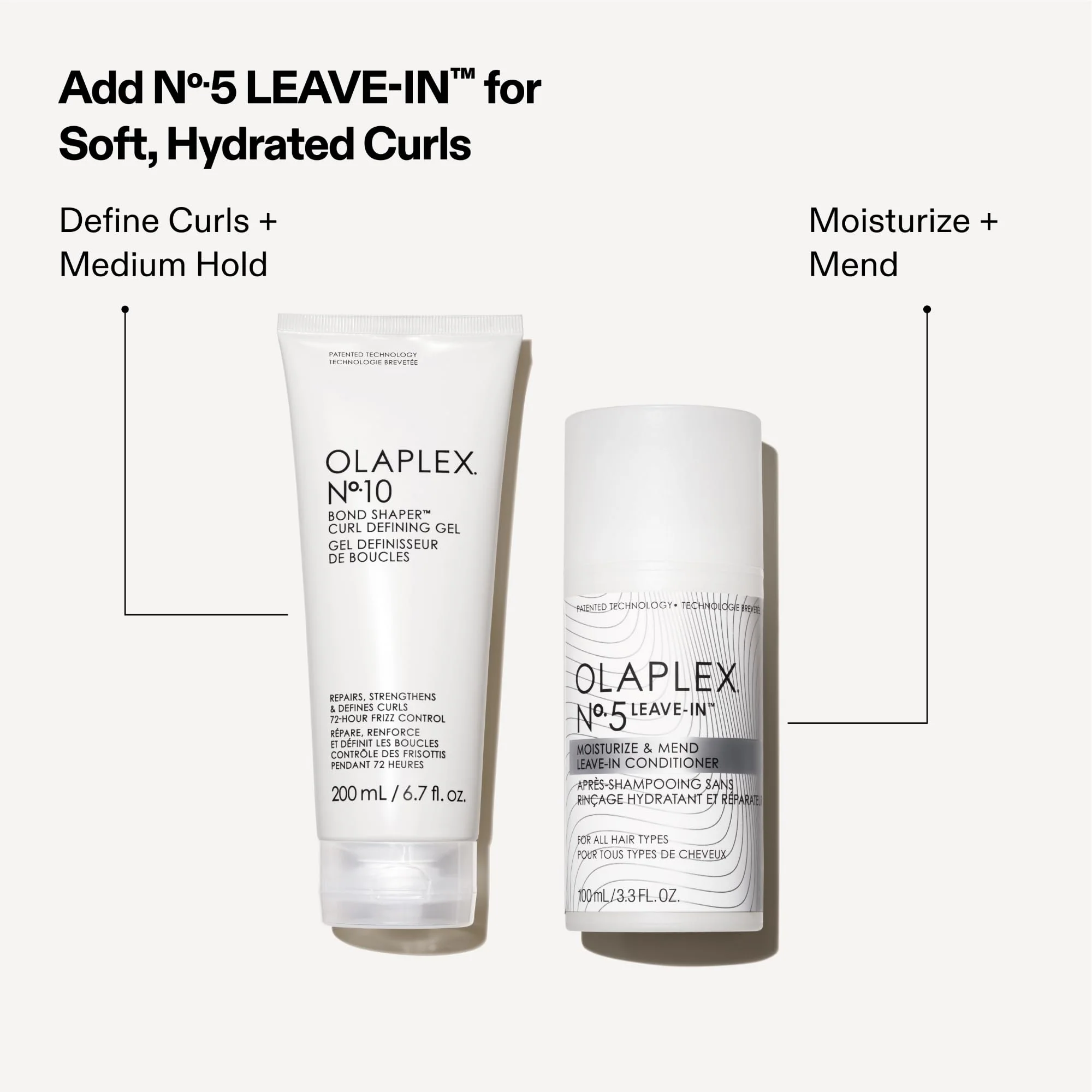 Olaplex Nº.10 Bond Shaper™ Curl Defining Gel: Frizz Smoothing Curl Gel | Hydrates, Detangles & Defines Curls | All Day Hold No Residue | For Coily, Curly, and Wavy, 200 mL/Fl Oz - Image 5
