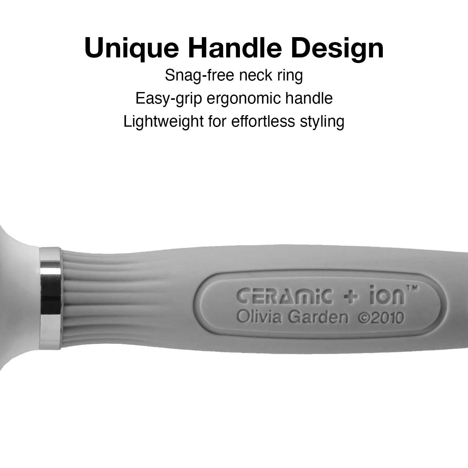 Olivia Garden Ceramic and Ion Turbo Vent Pro Hair Brush CITVPRO-LG (Large 3 1/4") - Image 5