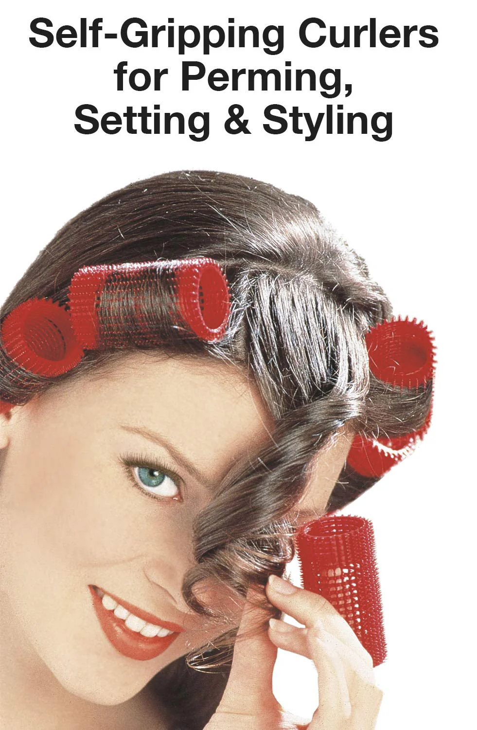 Olivia Garden Jet Set EZ Grip Self-Gripping Curlers - Hair Rollers for Setting or Perming - Style Curls and Waves, 1 1/16" - 6 Count - Image 3
