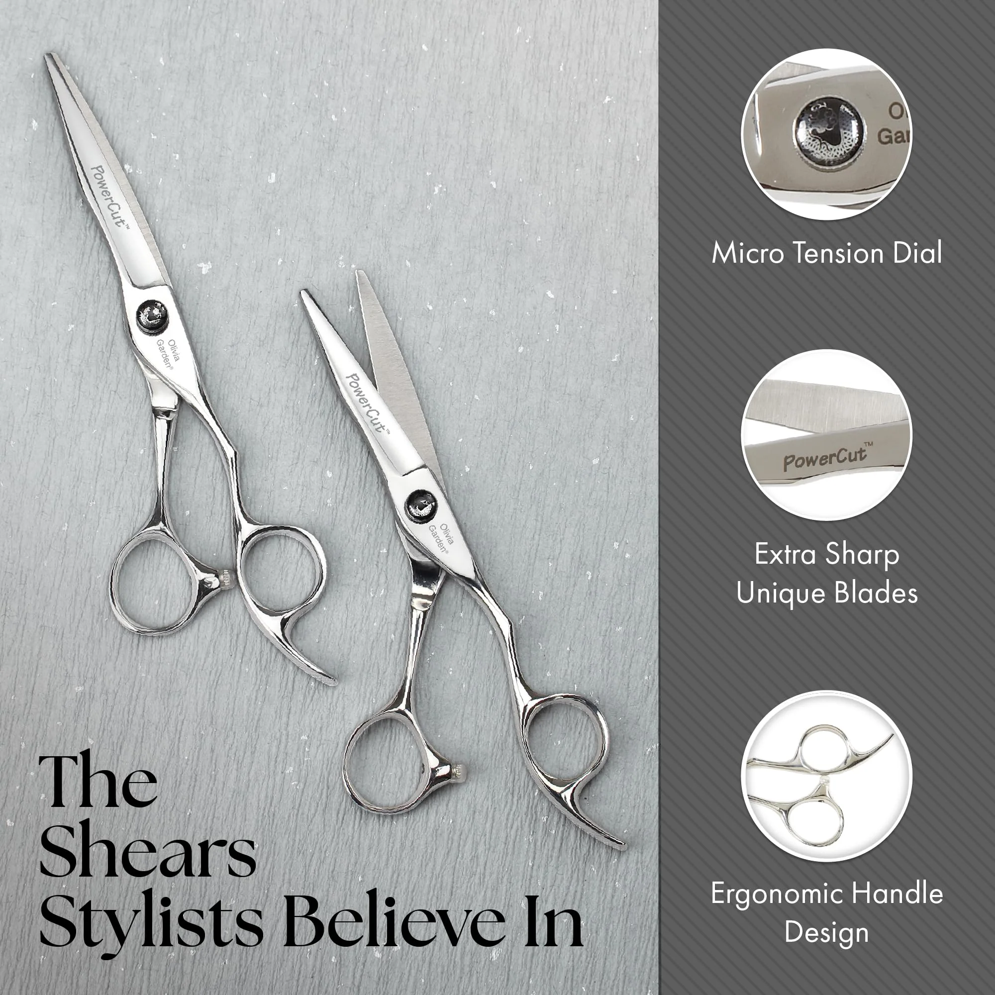 Olivia Garden Powercut Shear Collection Set (5.5") - Image 4