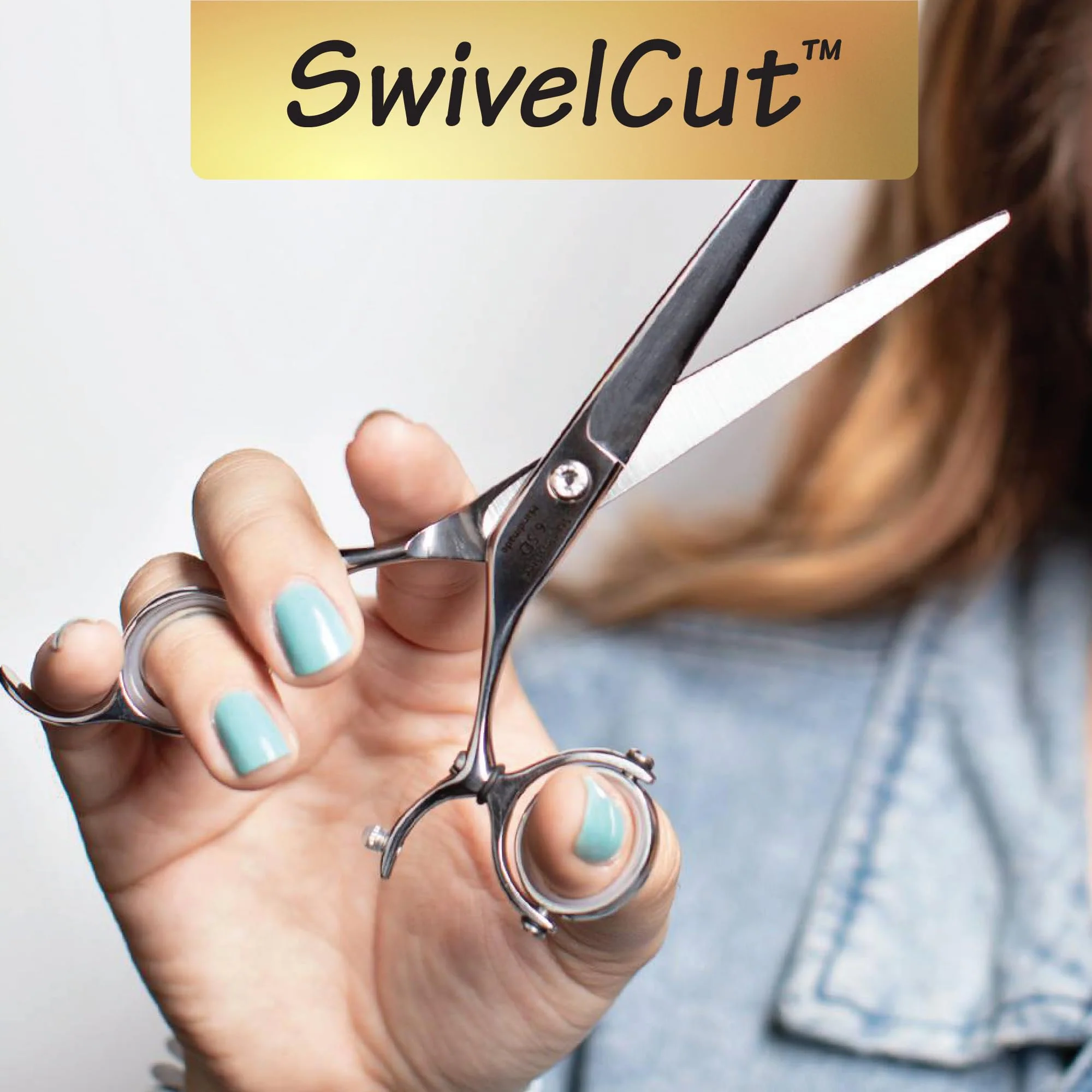 Olivia Garden SwivelCut Professional Hairdressing Shears Intro Case Deal - Left Handed (5.75") - Image 6