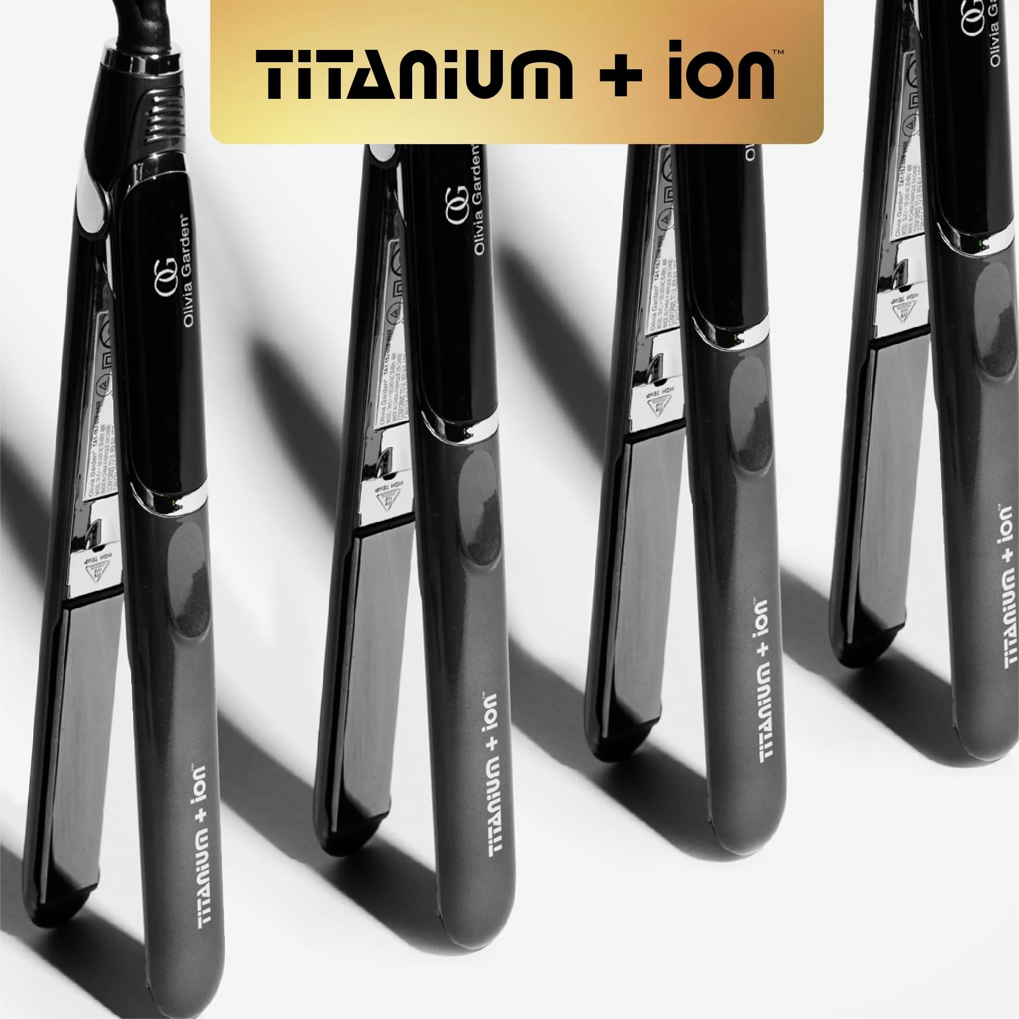Olivia Garden Titanium + Ion Professional Flat Iron - Hair Straightener for All Hair Types - Includes Heat-Resistant Mat - 3D Floating Plates, 1" - Image 5