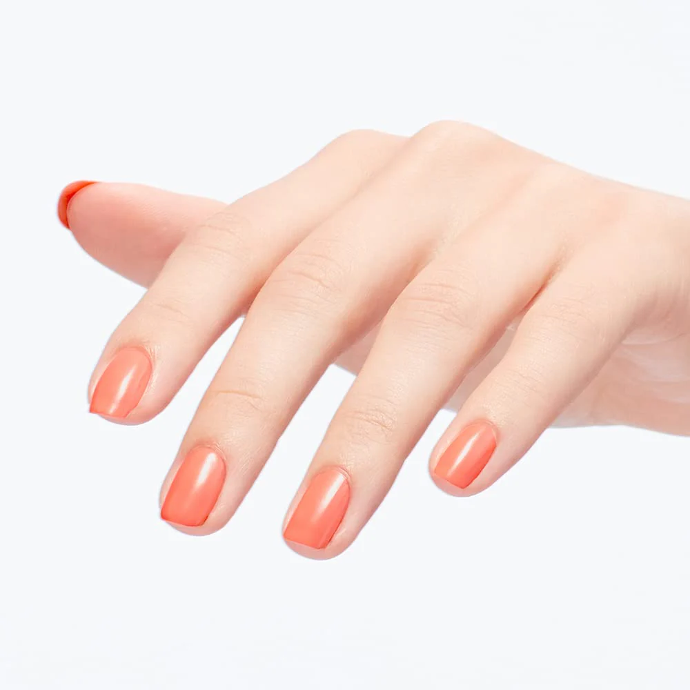OPI Infinite Shine 2 Long-Wear Lacquer, Opaque & Vibrant Crème Finish Orange Nail Polish, Up to 11 Days of Wear, Chip Resistant & Fast Drying, Summer 2023 Collection, Summer Make the Rules,Flex on the Beach, 0.5 fl oz - Image 3