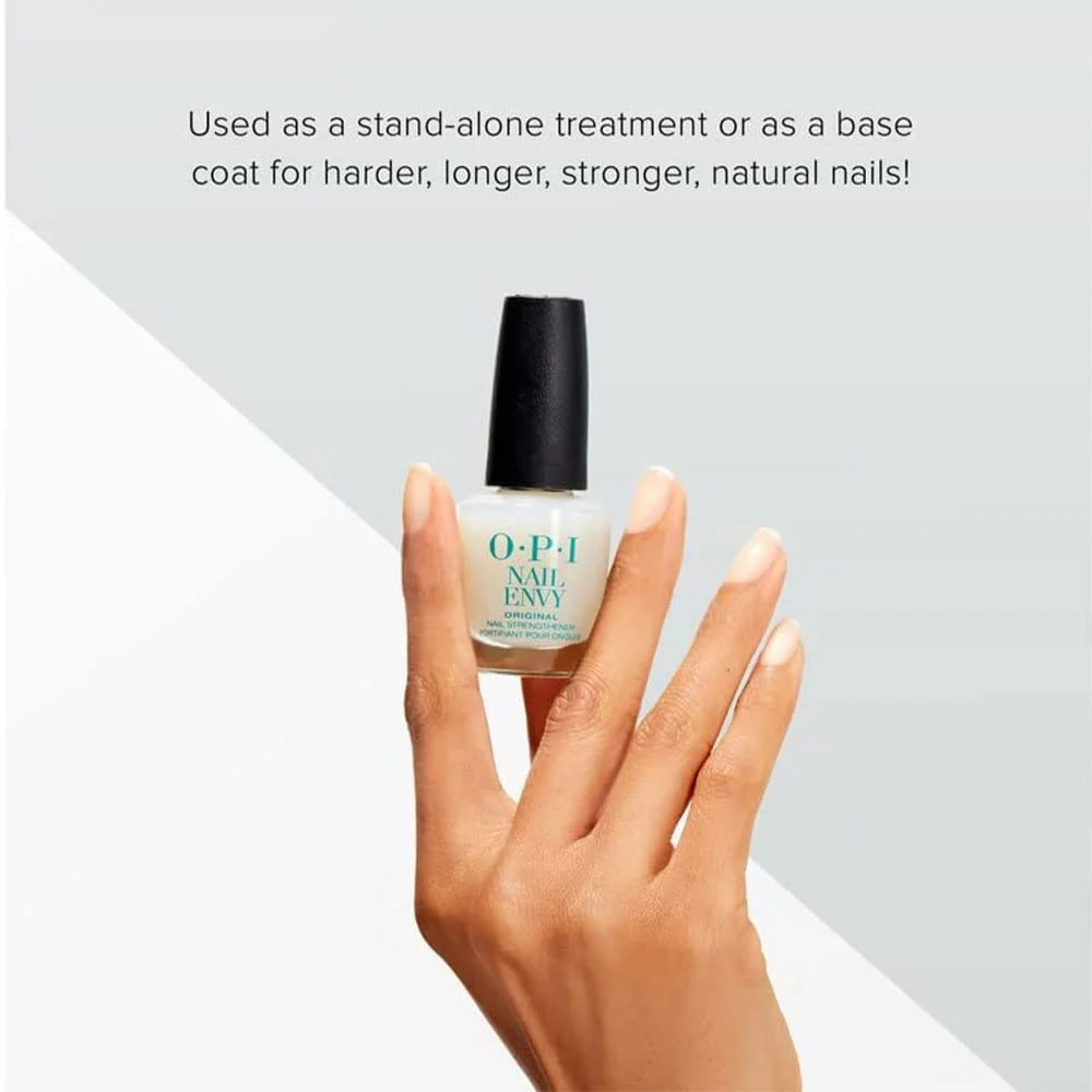 OPI Nail Envy, Orgininal Nail Strengthener Treatment, Hawaiian Orchid, 0.5 fl oz - Image 3