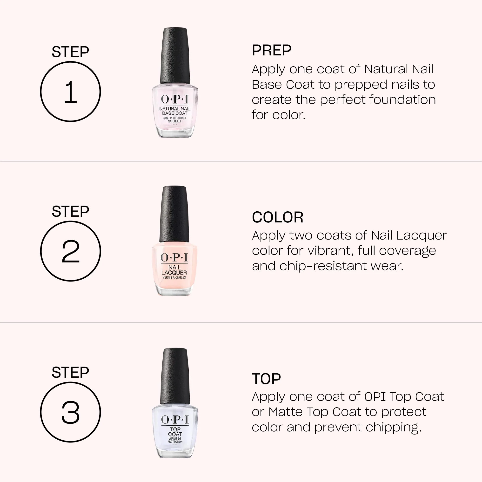 OPI Nail Lacquer Malaga Wine | Opaque Dark Red Crème Chip Resistant Nail Polish | Fast Drying, Streak Free - Image 5