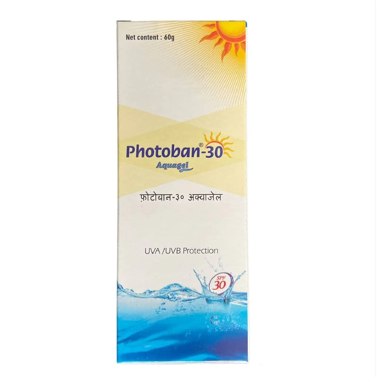 Photoban-30 Aquagel UVA/UVB Protection Sun Care Pimple Scars 30 gm - Image 4