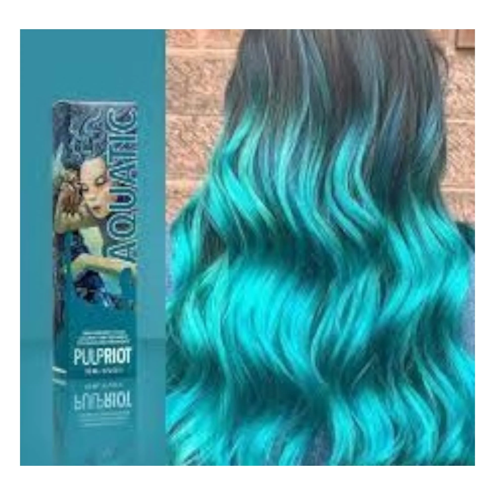 Pulp Riot Semi-Permanent Hair Color 4oz- Aquatic - Image 4