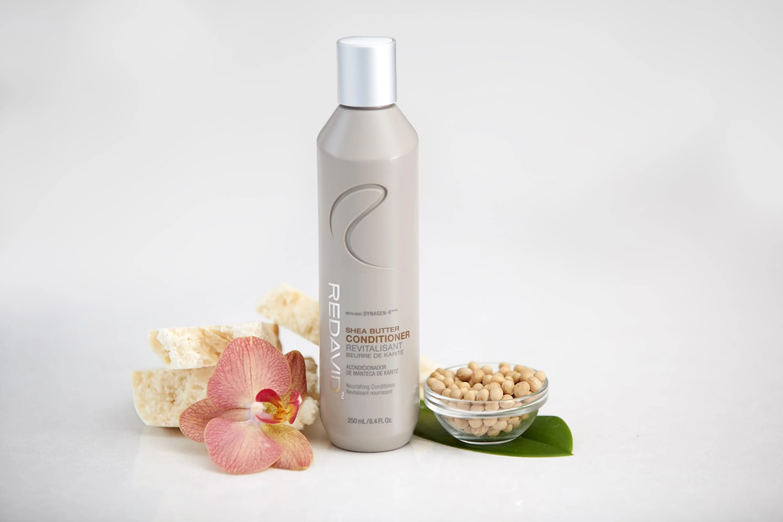 Redavid Shea Butter Nourishing Conditioner for Normal to Dry, Damaged hair - with Shea Butter and Cymbidium Orchid Oil - Clinically Strengthens, Adds Moisture & Detangles - (250ml) - Image 2